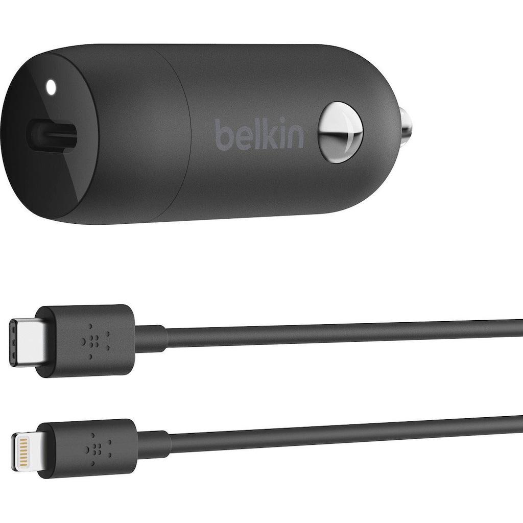 Belkin Schnelllade-Gerät »Boost Charge 20 Watt USB-C Kfz-Ladegerät«