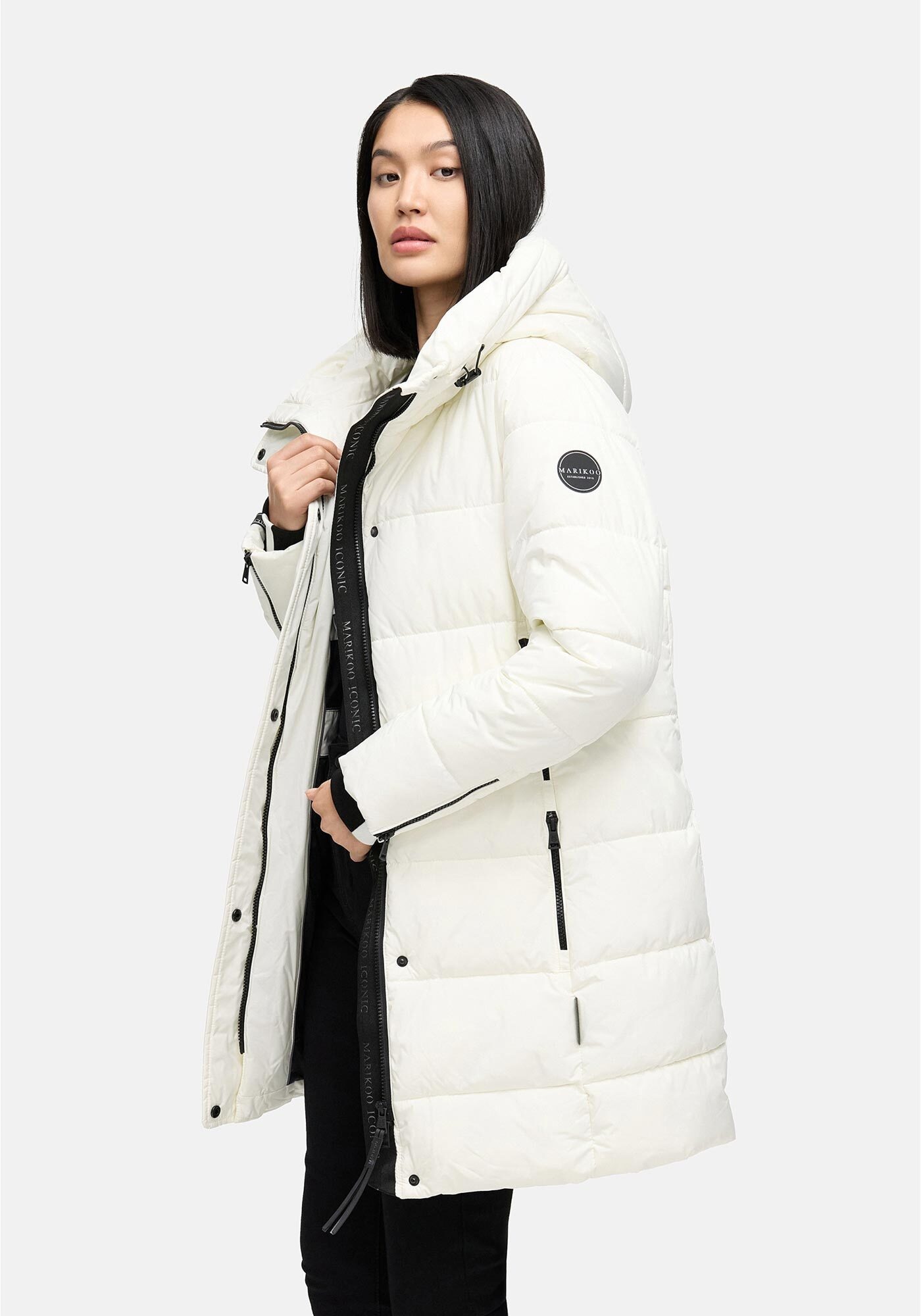 Marikoo Winterjacke »Karumikoo XVI« mit großer Kapuze