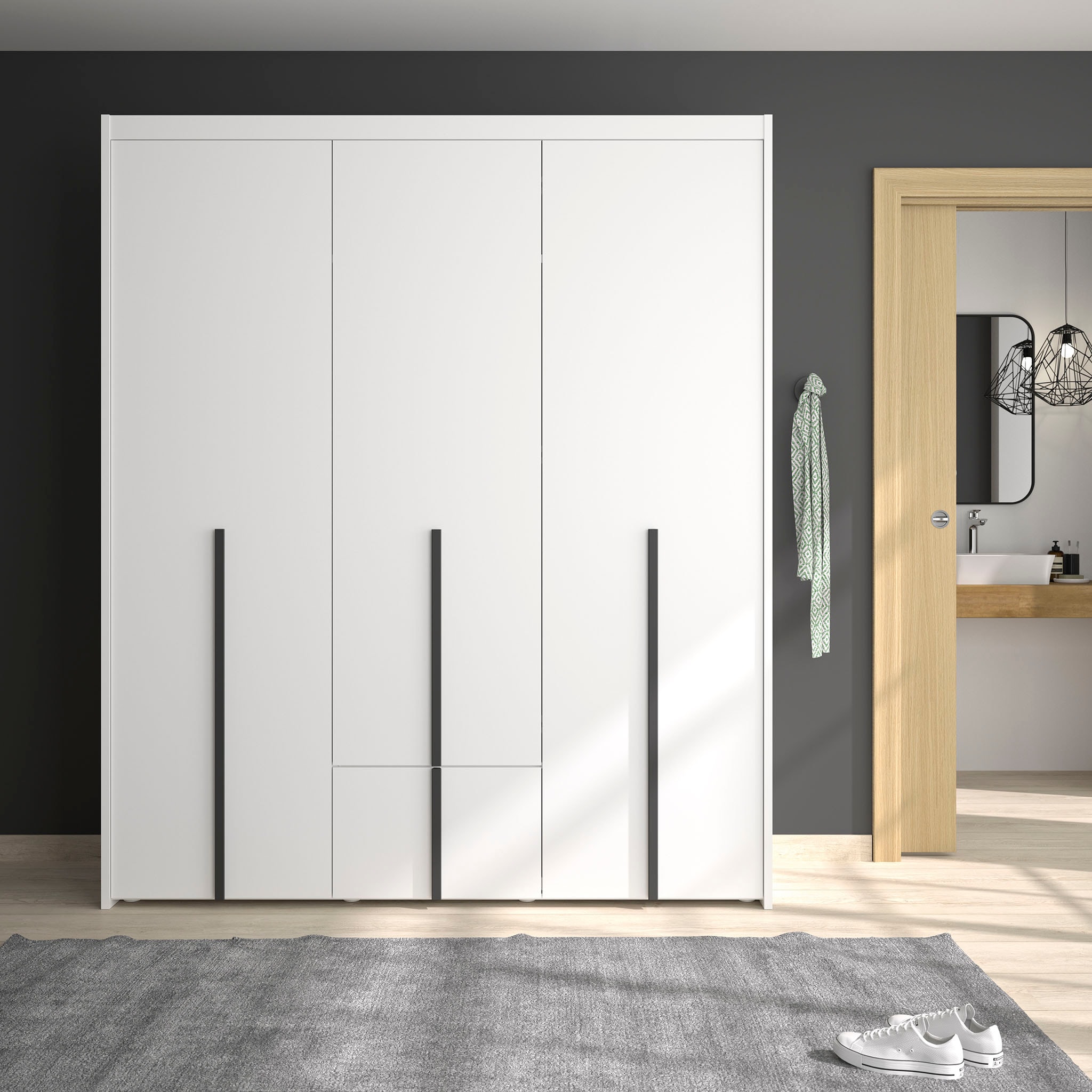 Gami Kleiderschrank »TREVOR« 1 Stk. tlg. Praktischer Stauraum mit großer Kapazität