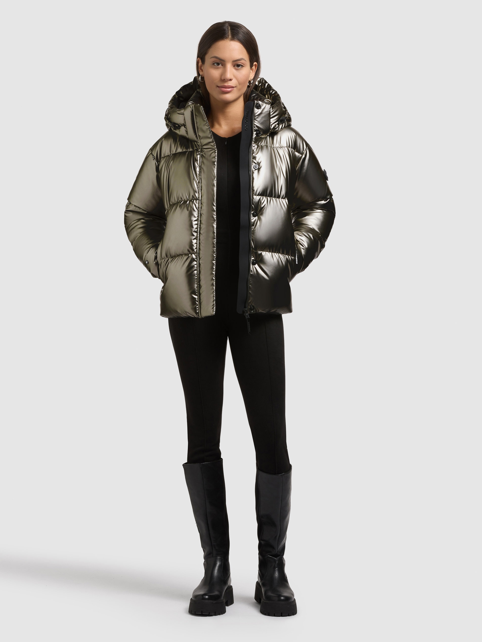 khujo Steppjacke "DEVINA2 SHINY" mit Kapuze günstig online kaufen