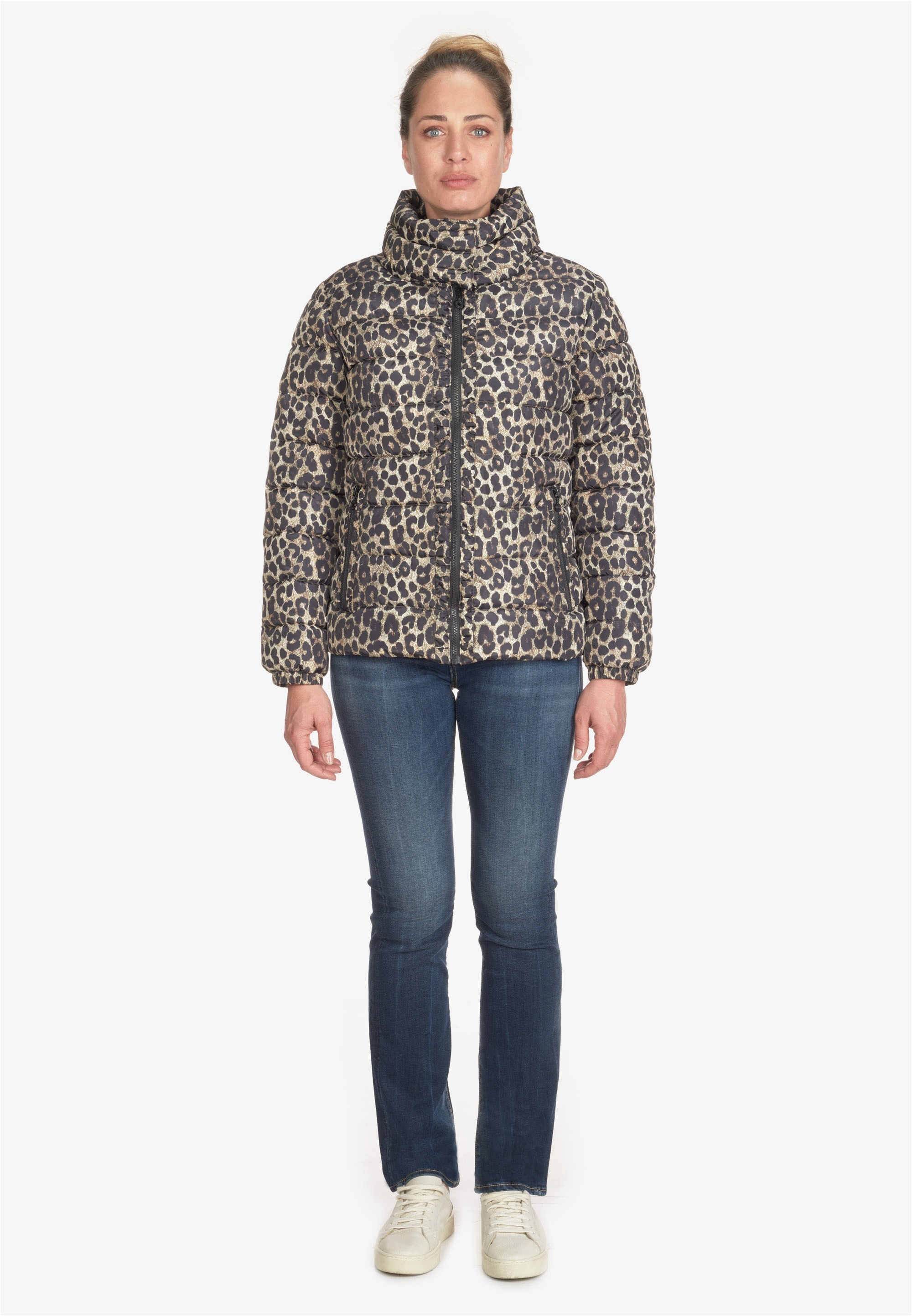 Le Temps Des Cerises Outdoorjacke »SOFIE«, in ausgefallenem Muster