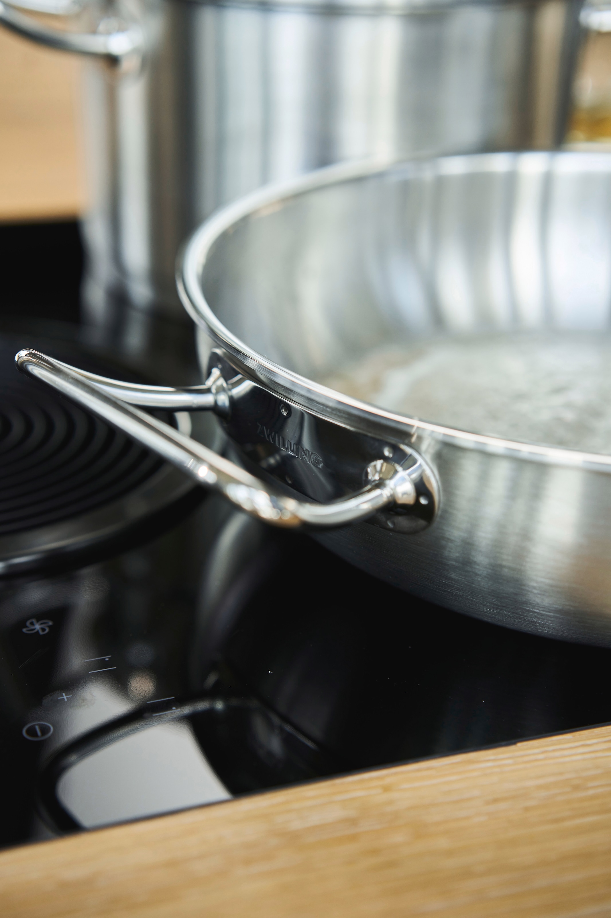 Zwilling Wok »Pro«, Edelstahl 18/10, (1 tlg.), Induktionsgeeignet