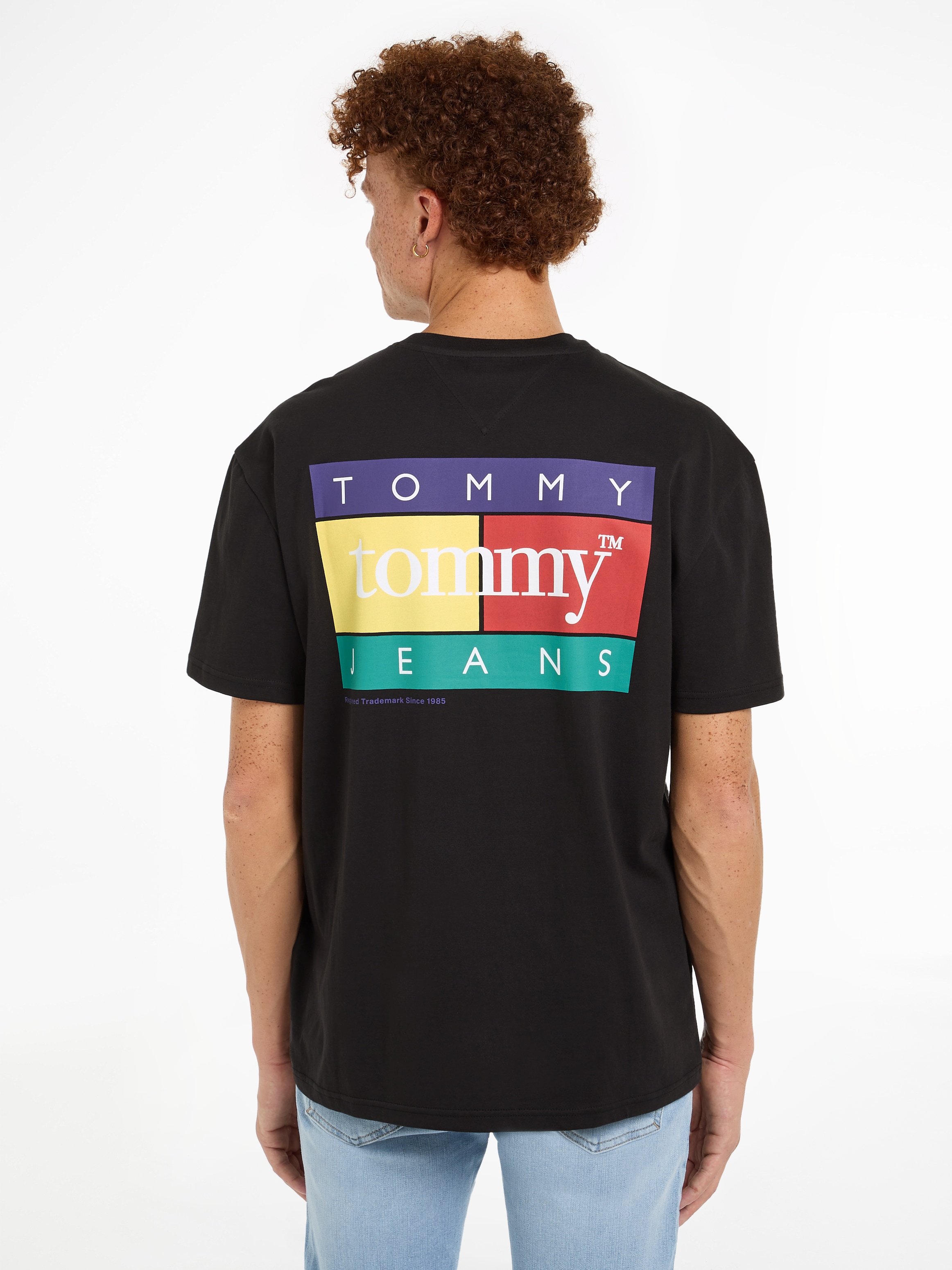 Tommy Jeans Plus T-Shirt "TJM REG POP COLOR FLAG TEE EXT", Große Größen günstig online kaufen