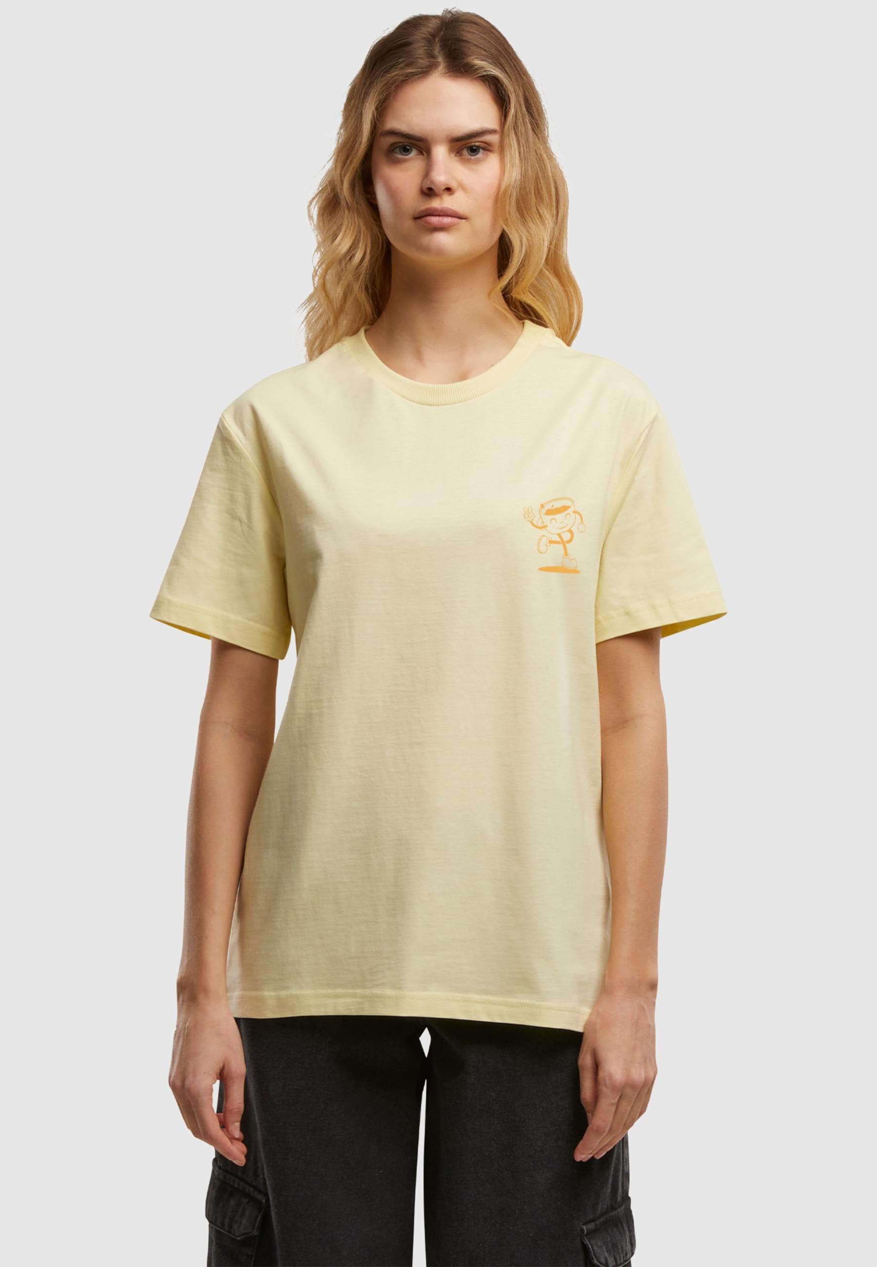 Merchcode T-Shirt »Merchcode Ladies Espresso Tee«, (1 tlg.)