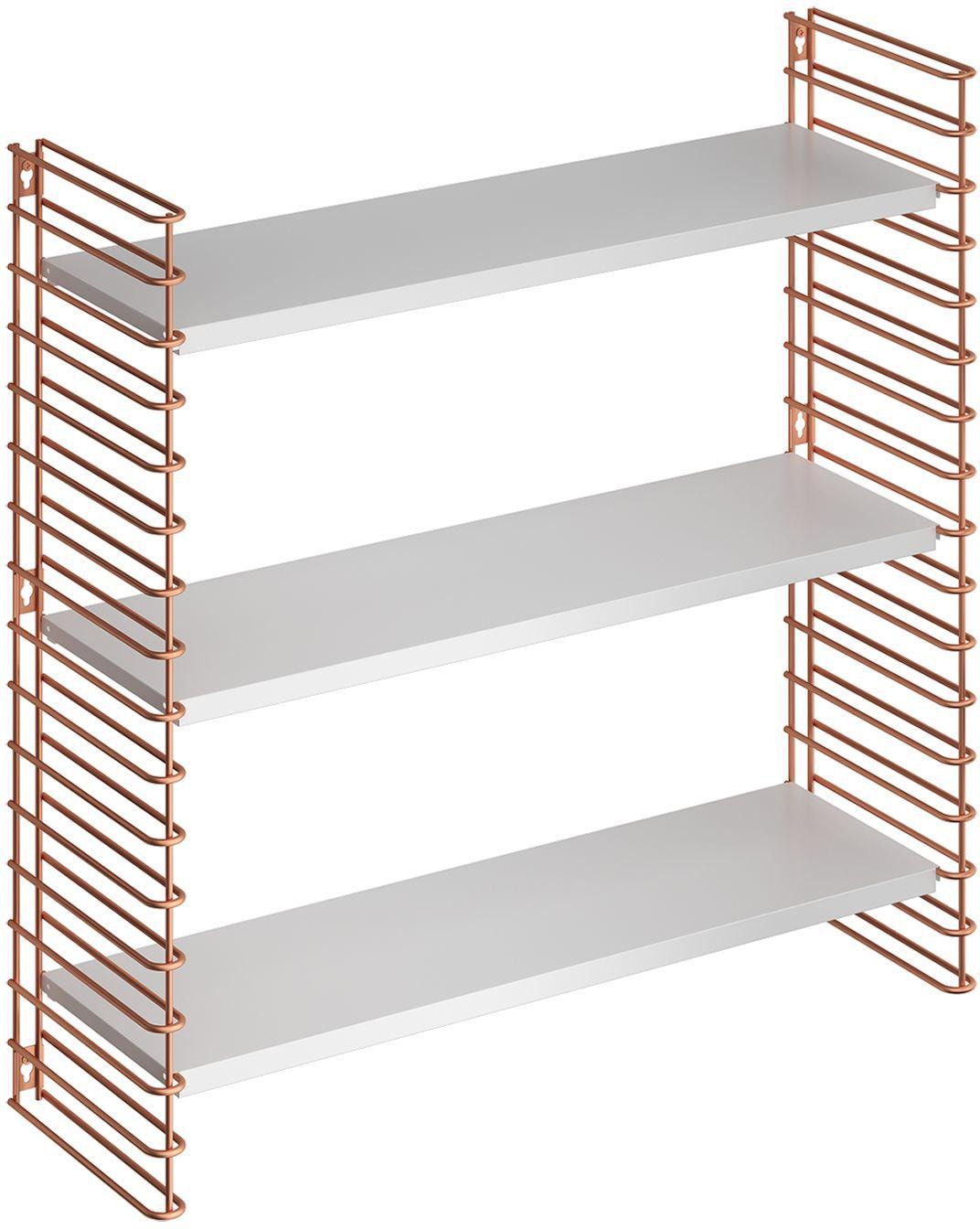 Wandregal kupferfarben Seitengitter kaufen BAUR »Tomado«, | Metaltex