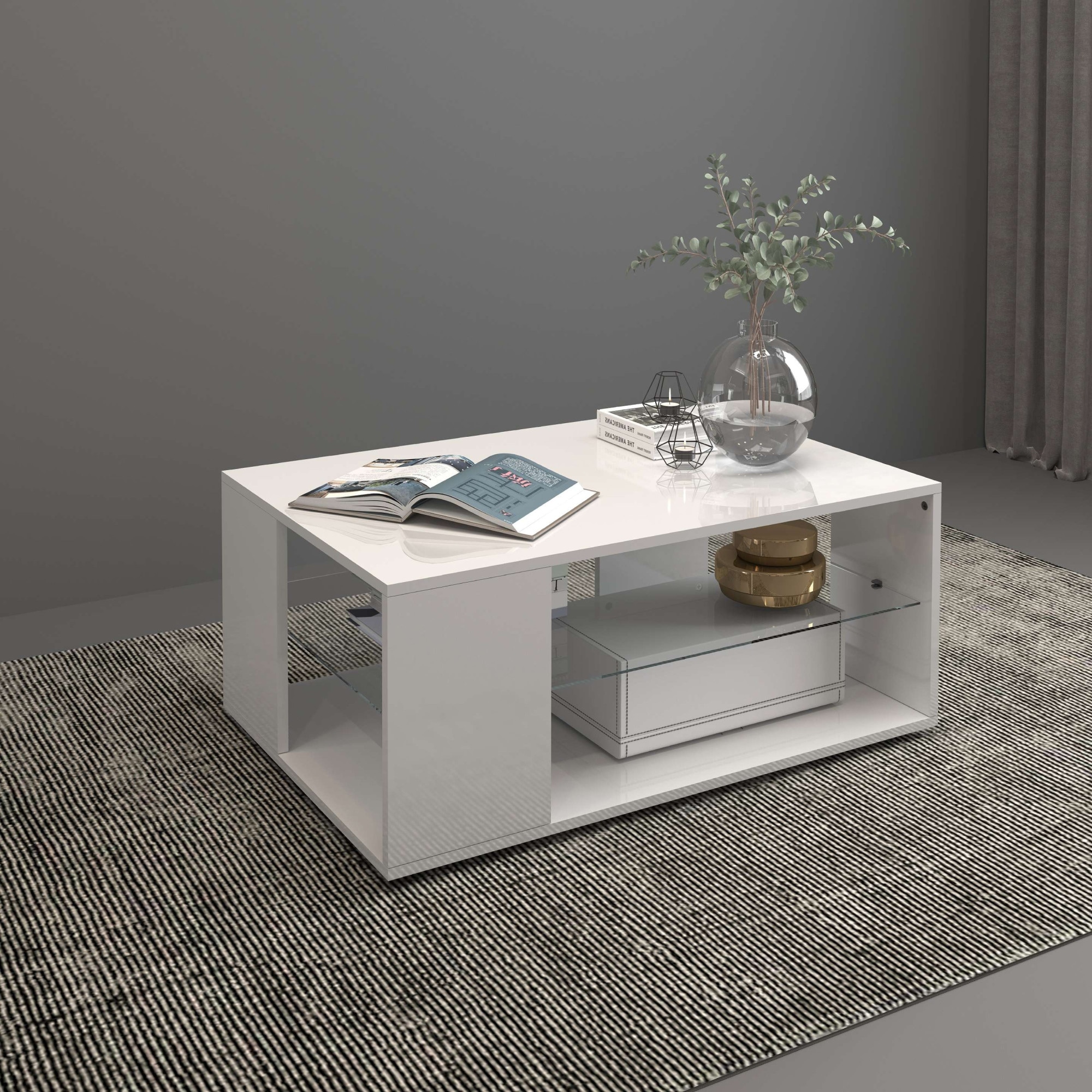 INOSIGN Couchtisch "Egypt Couchtisch,Sofatisch" 1 Stk. tlg. Aus glänzend we günstig online kaufen