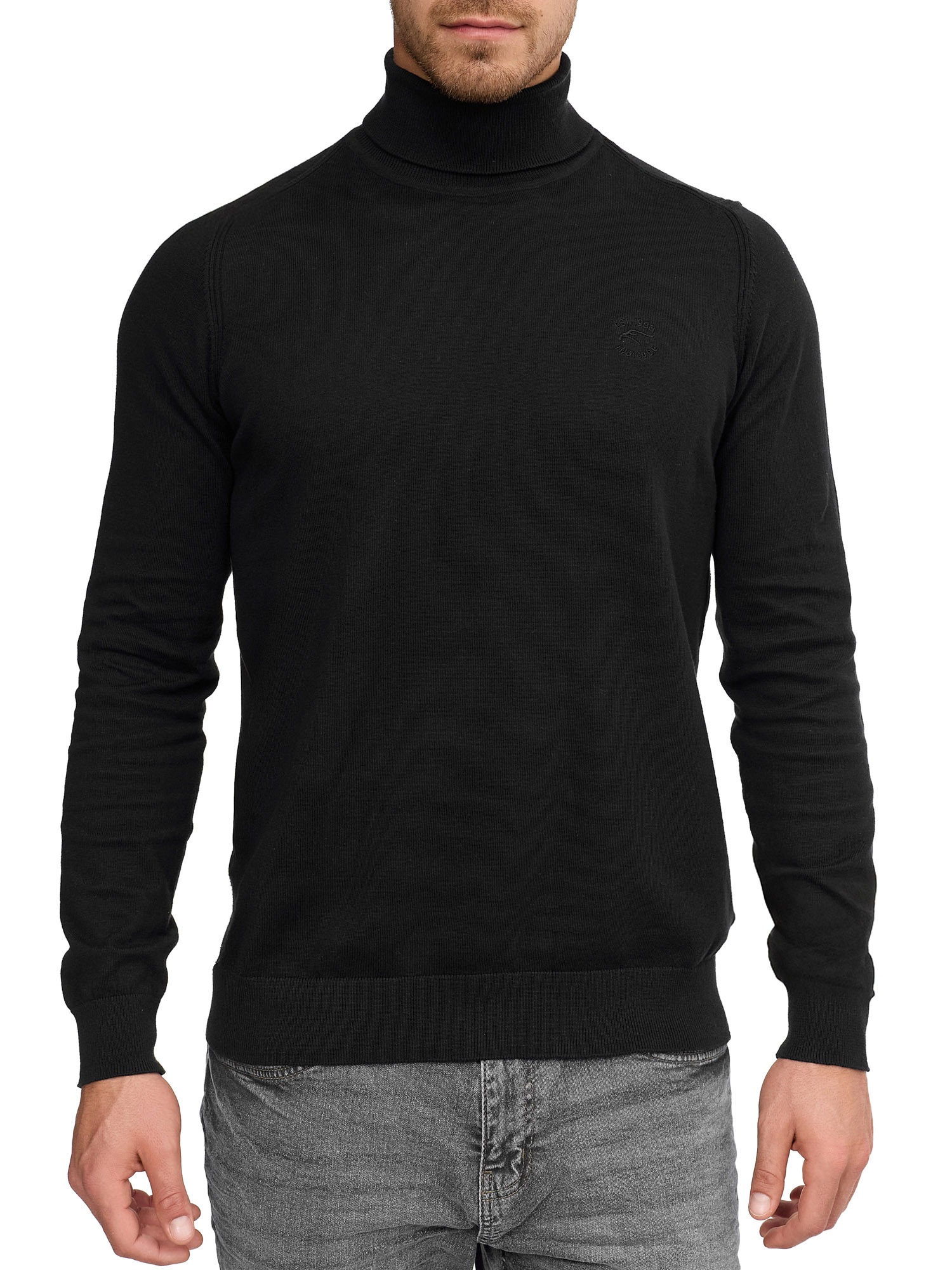 Indicode Rollkragenpullover "Van Paul" günstig online kaufen
