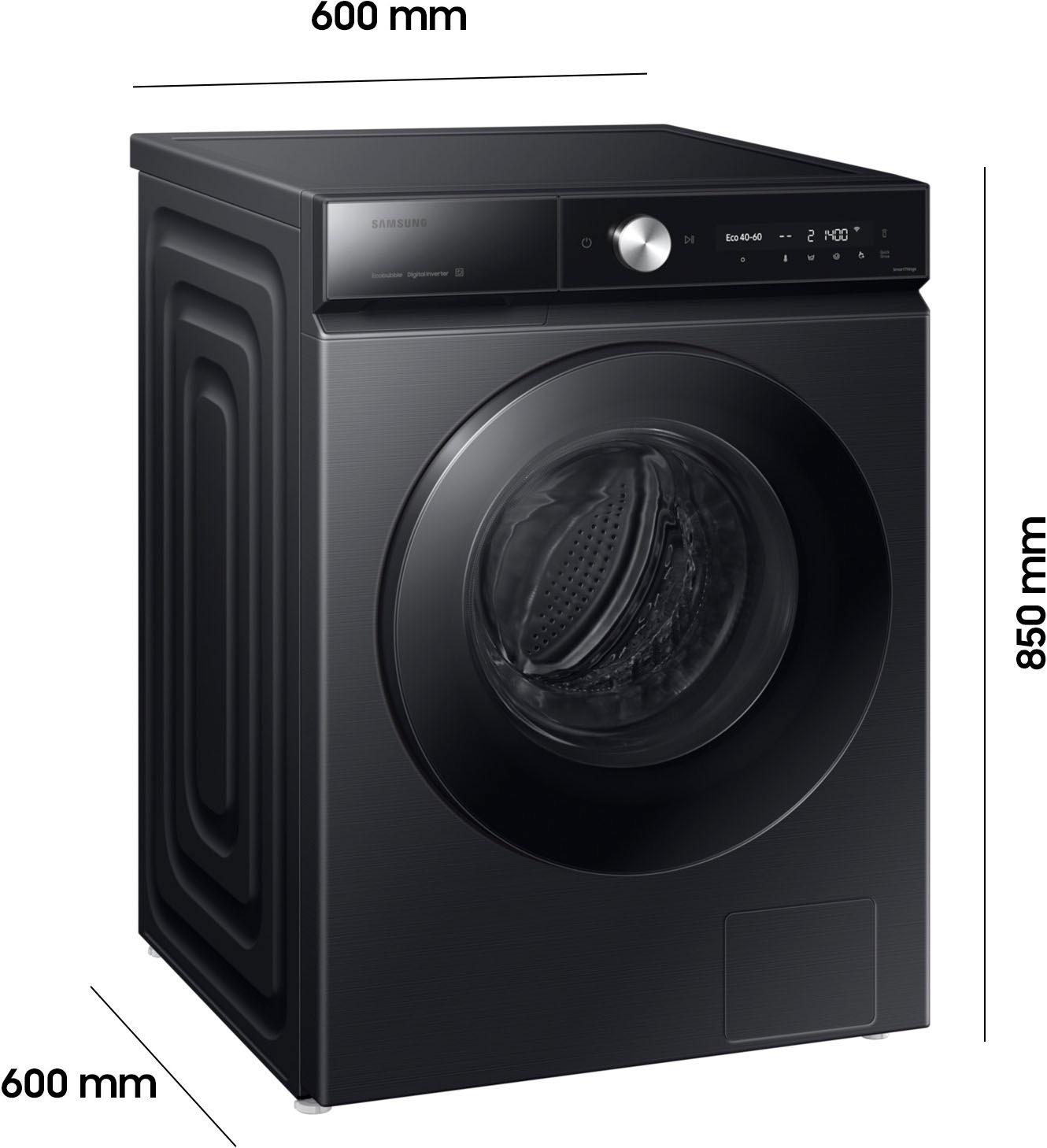 Samsung Waschmaschine WW8400D »WW11DB8B95GB«, 11 kg, 1400 U/min