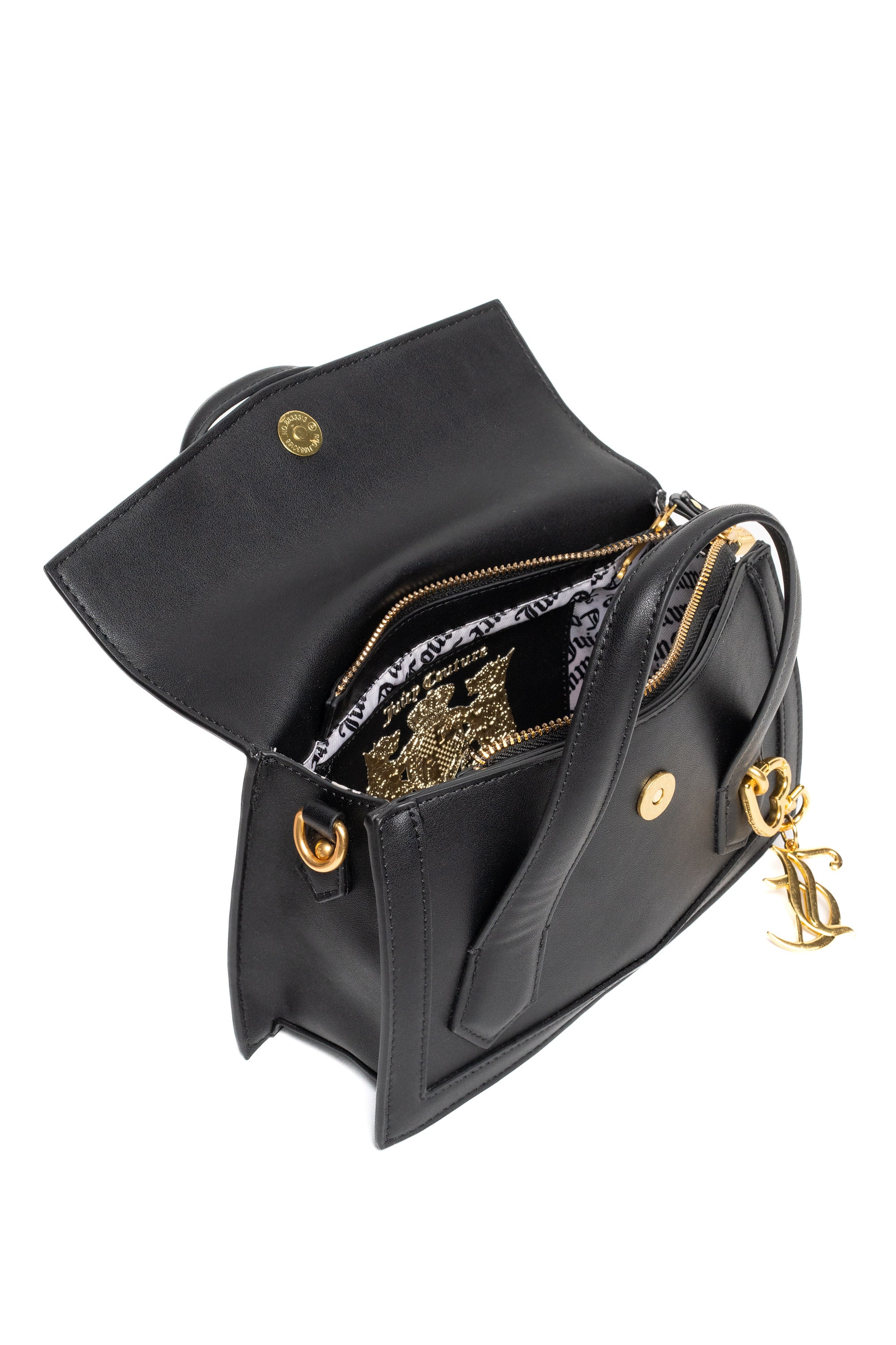 Juicy Couture Schultertasche »LILY S. D. HANDLE WITH FLAP Damen« Handtasche Damen, Mini Bag, Abendtasche, Fashion, Lifestyle, Sale