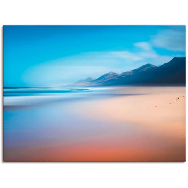 Artland Wandbild »Fuerteventura Strandimpessionen 01«, Strand, (1 St.), als  Leinwandbild, Wandaufkleber oder Poster in versch. Größen kaufen | BAUR