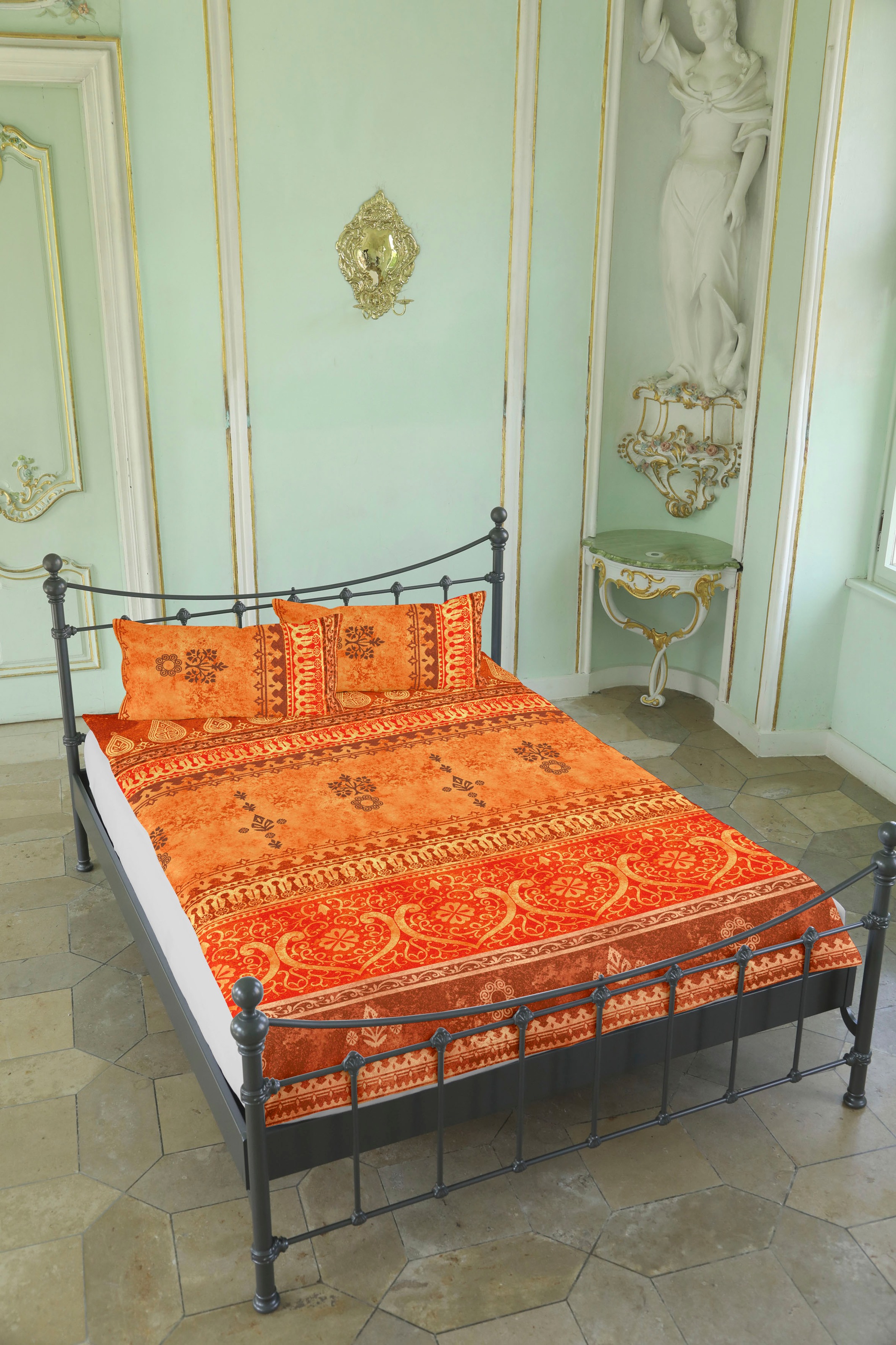 CASATEX Bettwäsche "Indi" 3 Stk. tlg. romantisch, orientalisch, weich und g günstig online kaufen