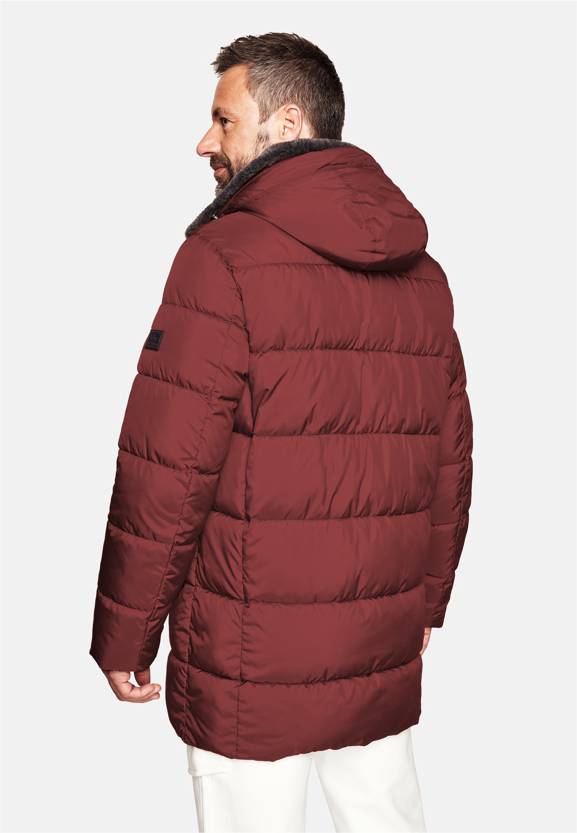 New Canadian 30 Quilted Jacket Bordeaux 3