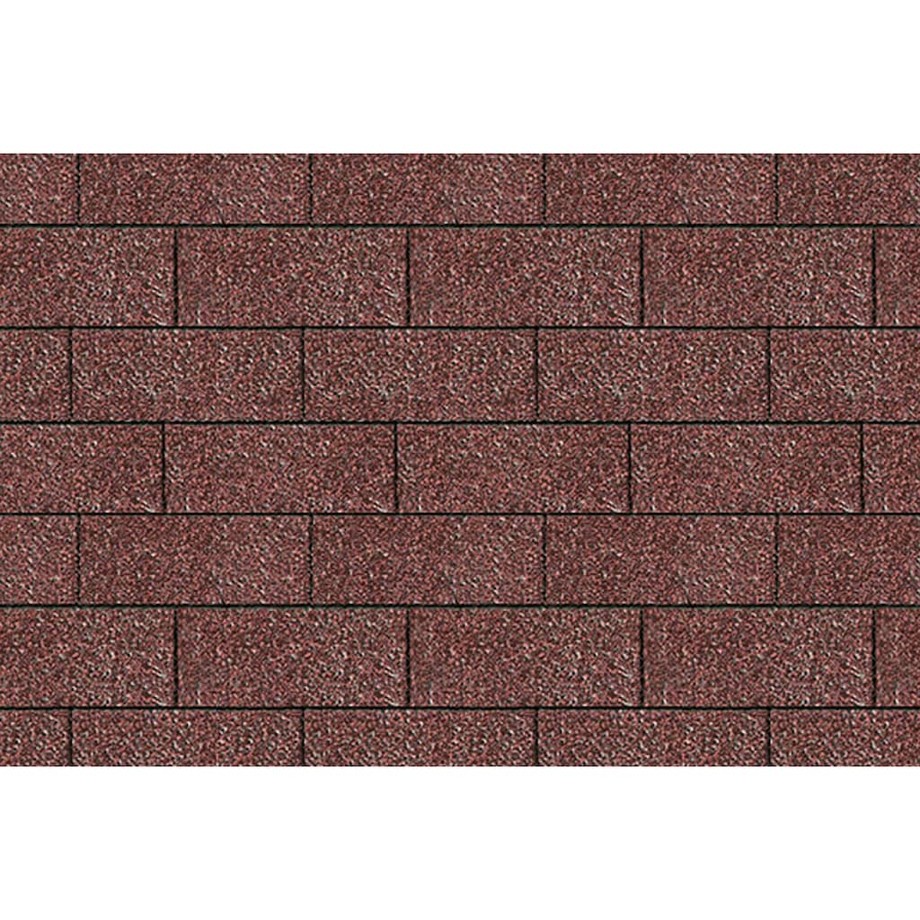 Karibu Garage »Stephan«, (Set, mit roten Dachschindeln), BxT: 338x489 cm, 193 cm Einfahrtshöhe