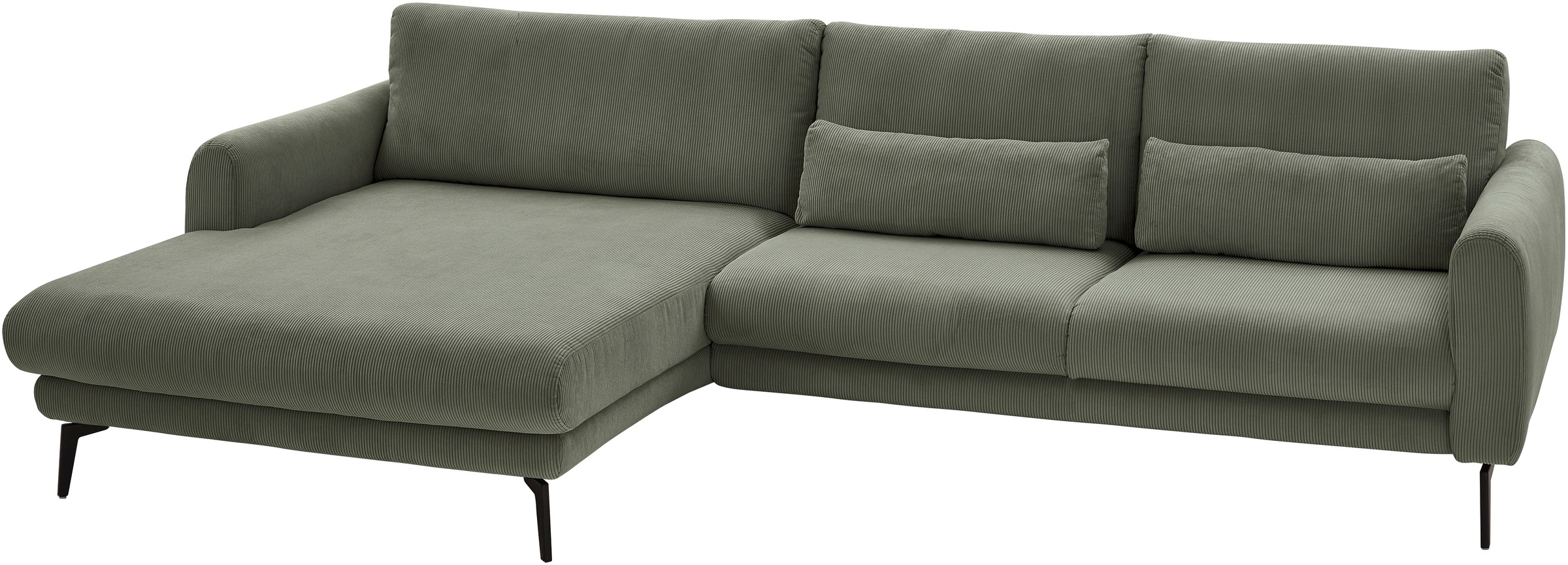 Die PlanBar Ecksofa »MP-IN23147 L-Form«, (2 St.), Kaltschaumpolsterung, softer Sitz & verstellbare Kopfstützen