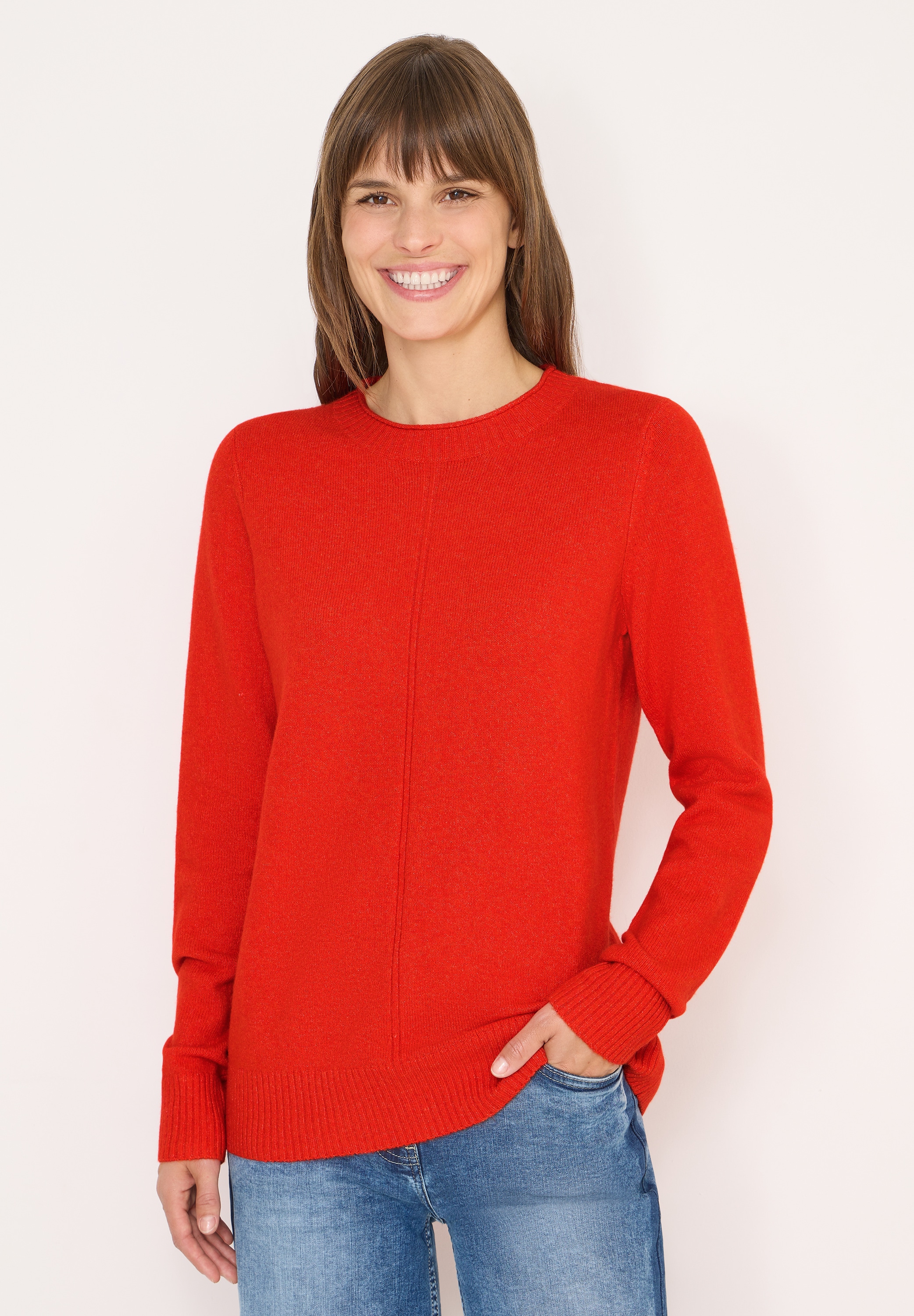 Cecil Strickpullover aus Feinstrick