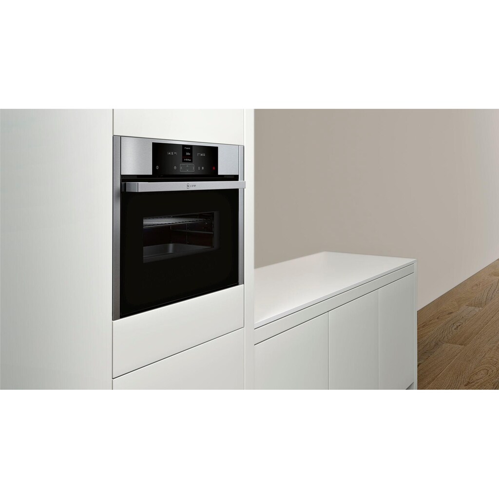 NEFF Backofen mit Mikrowelle »C15MR02N0«, N 70, C15MR02N0, CircoTherm®-Heißluft