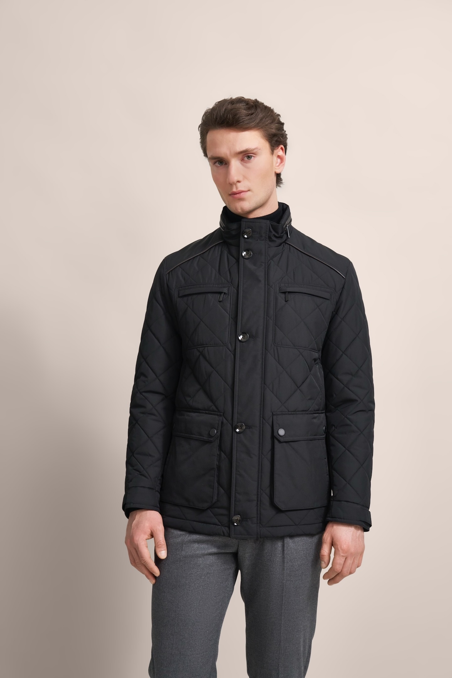 bugatti Kurzjacke "wasserabweisend" ohne Kapuze für das ganze Jahr geeignet günstig online kaufen