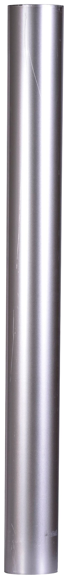 FIREFIX Ofenrohr, B:10cm H:100cm L:10cm, silber, Rohre, feueraluminiert, 1000 mm lang