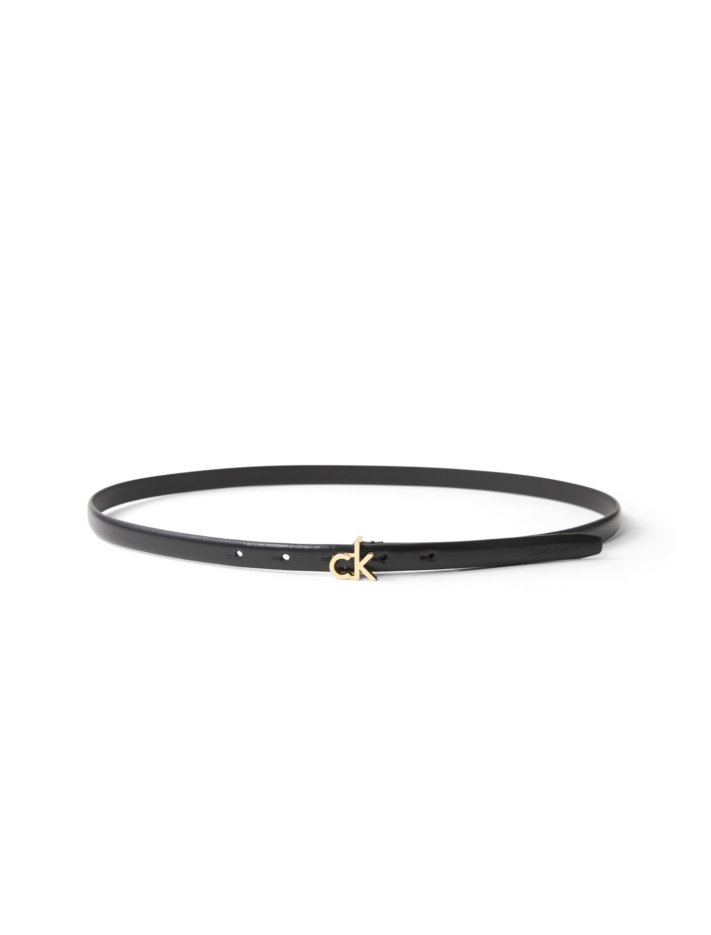 Calvin Klein Ledergürtel "CK BUCKLE SKINNY BELT 15MM" günstig online kaufen