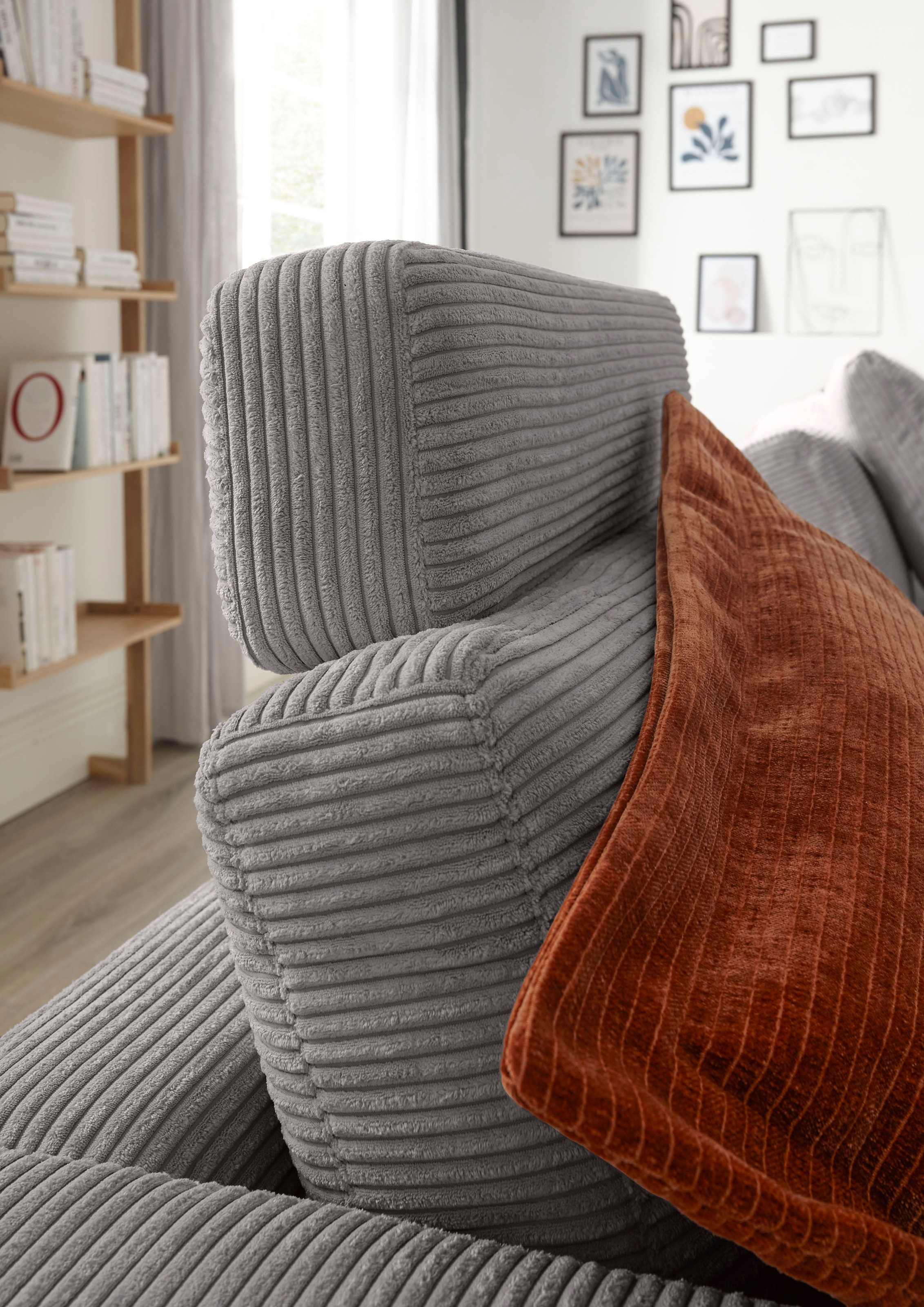 Musterring Wohnlandschaft »Lucia U-Form«, Verschiedene Farben, inkl. Kopfstütze, Gesamtbreite 434 cm