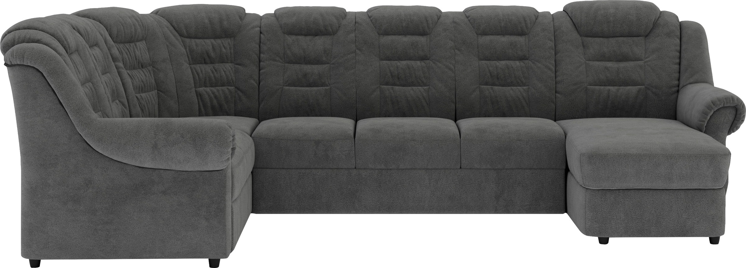 Thumbnail - Home affaire Wohnlandschaft "Boston U-Form" mit hoher Rückenlehne, wahlweise mit Bettfunktion & Stauraum