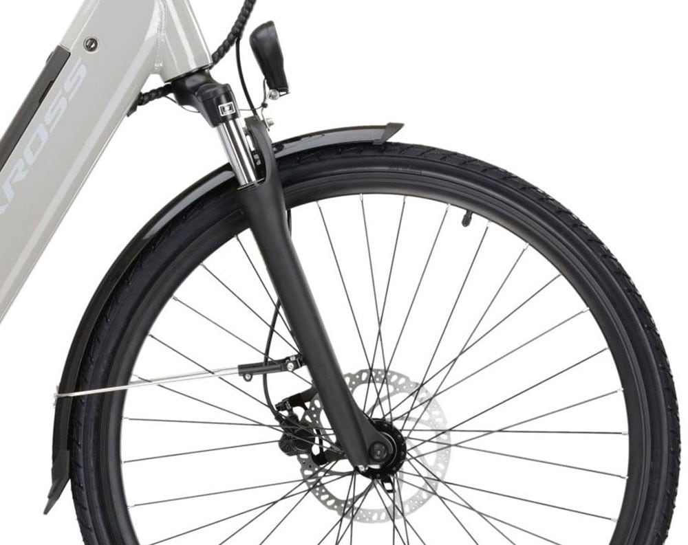 Kross E-Bike »E-Trekkingrad Trans Hybrid LS 2.0 28 Zoll grau«, 8 Gang, Shimano, ALTUS M310, Mittelmotor 250 W, Pedelec, Elektrofahrrad für Damen und Herren