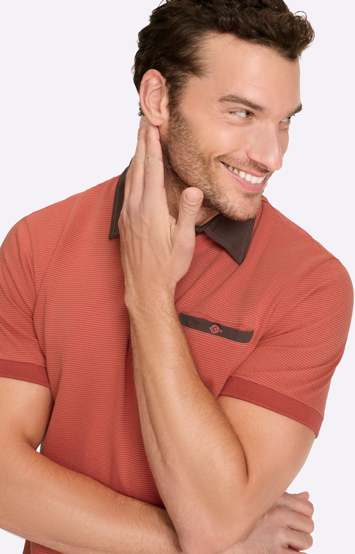 Marco Donati Kurzarmshirt »Kurzarm-Poloshirt« 1 tlg.