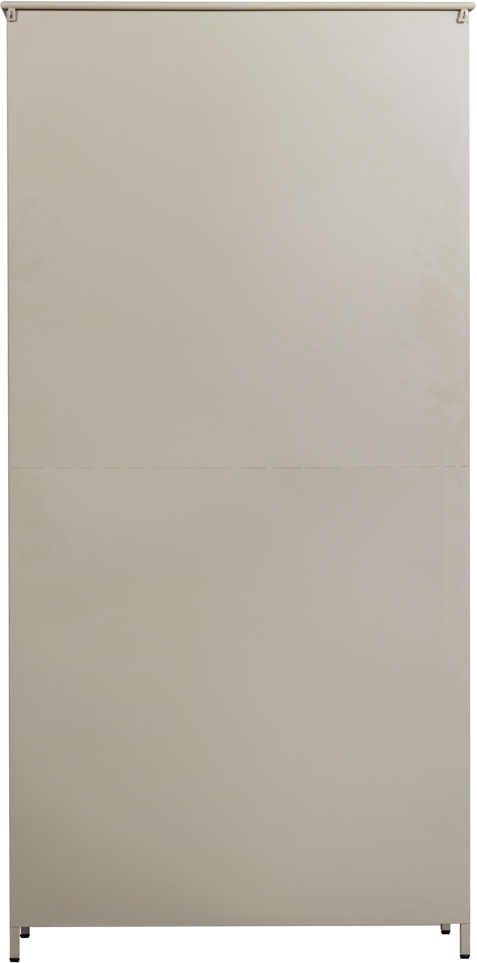 WOOOD Vitrine »WOOOD EXHIBIT XL 2-TÜRIG VITRINE SCHRANK METALL« Die Vitrine Exhibit aus mattem Metall bietet 5 robuste Einlegeböden.