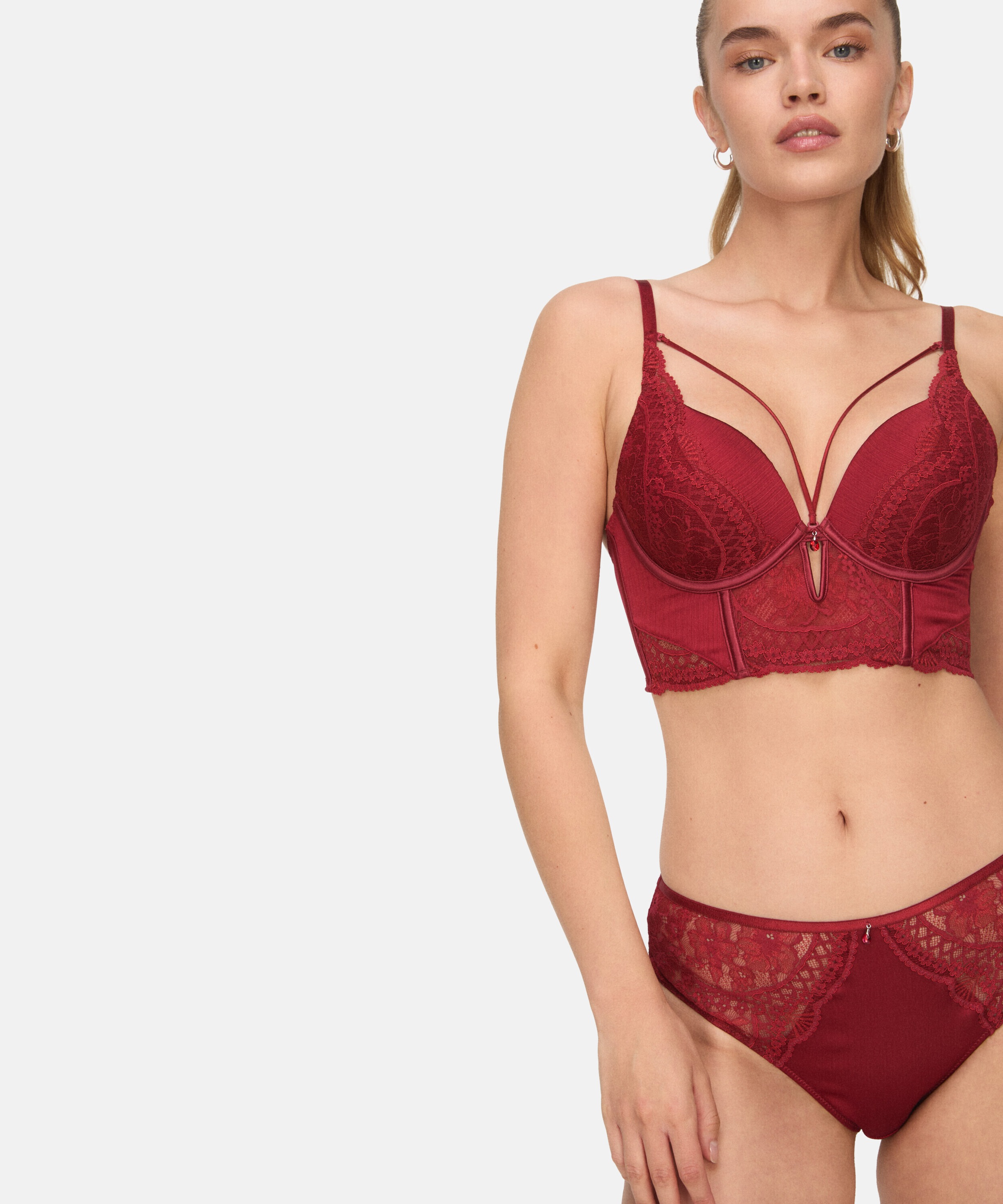 Hunkemöller Push-up-BH »Push-Up Longline Bra Tosca«