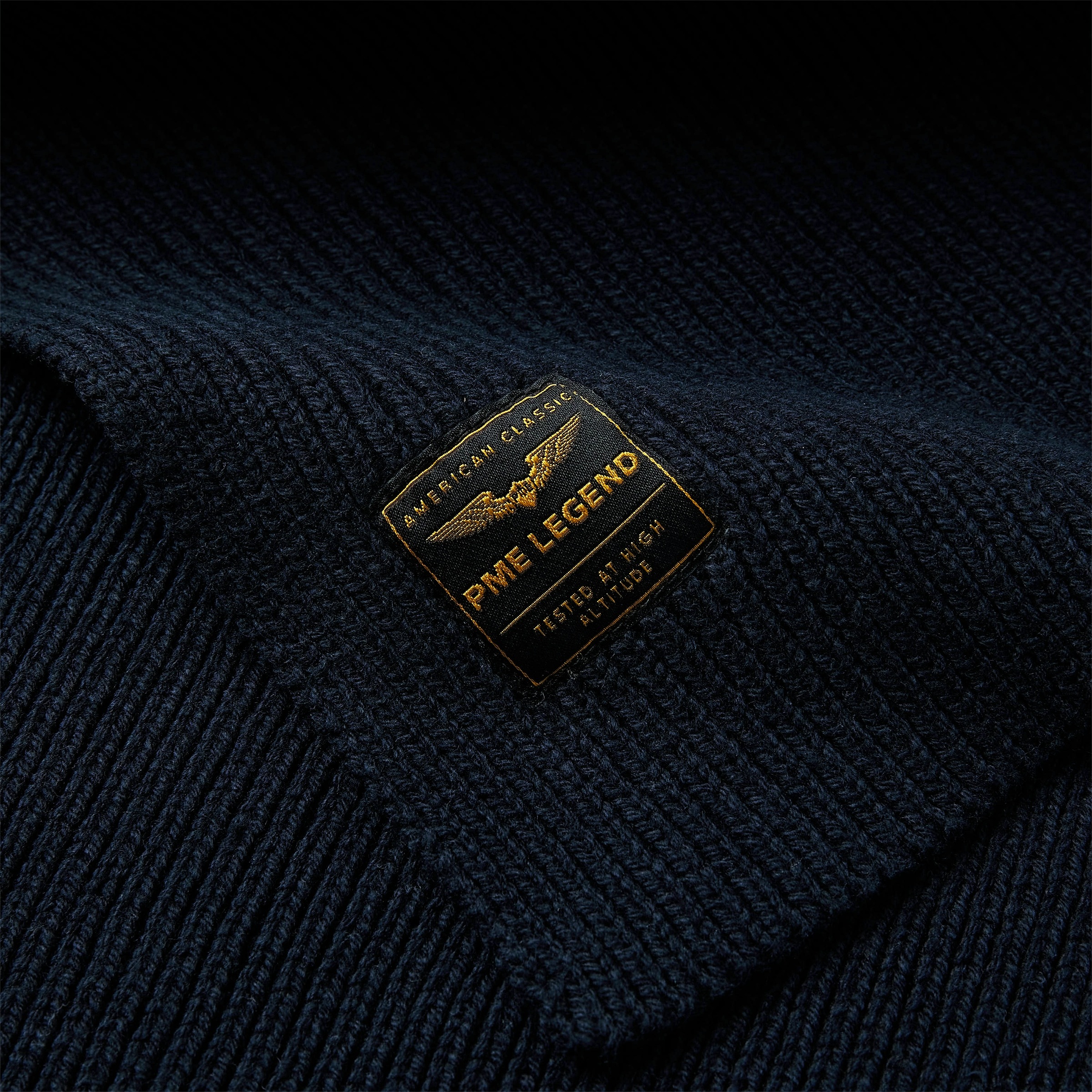 PME LEGEND Strickschal mit Logo Stickerei günstig online kaufen