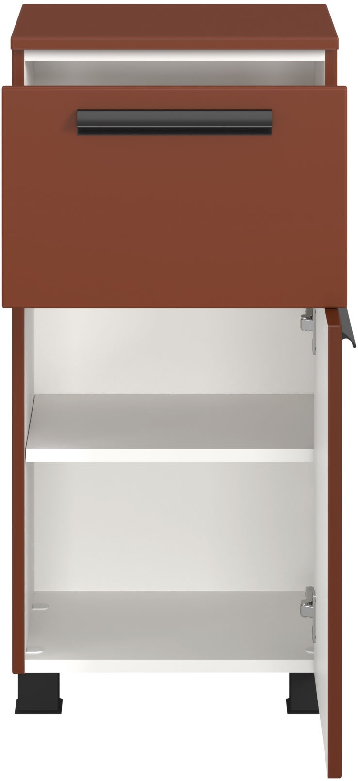 welltime Badmöbel-Set »SALVADA, 5tlg-Set, gedämpfte Scharniere, Softclose, Keramikbecken« Maße (B/T/H): 180/47,5/200 cm, 