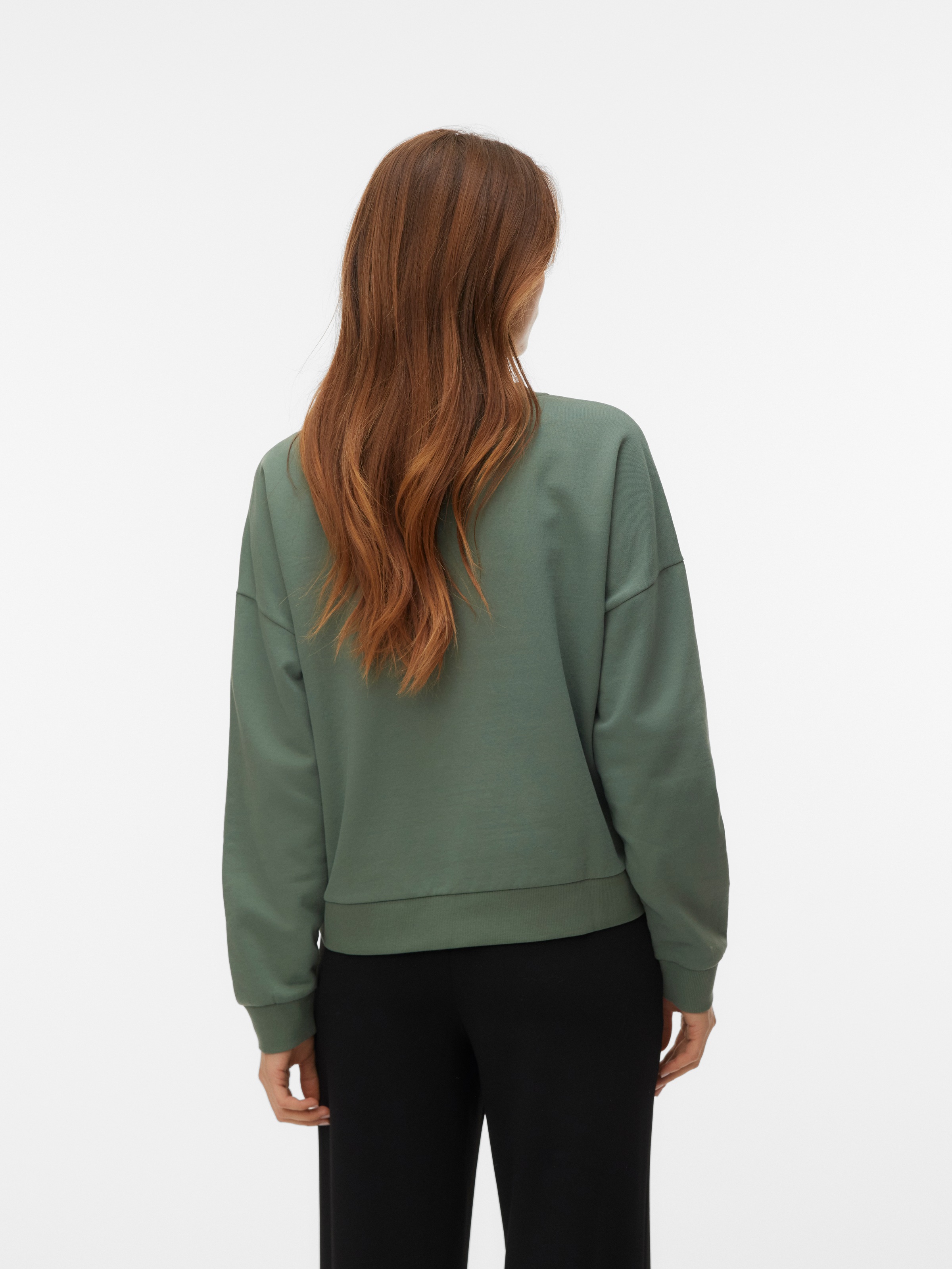 Vero Moda Sweater "VMHELEN TRINA LS SWEAT BOX JRS GA", mit Blumenprint günstig online kaufen
