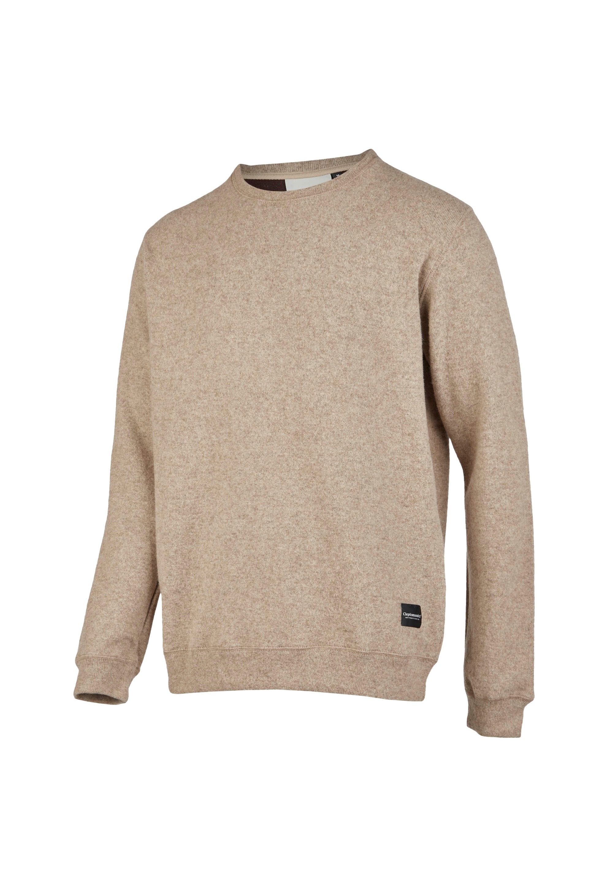 Cleptomanicx Sweatshirt »Noitch«, aus gebondeter Wolle 