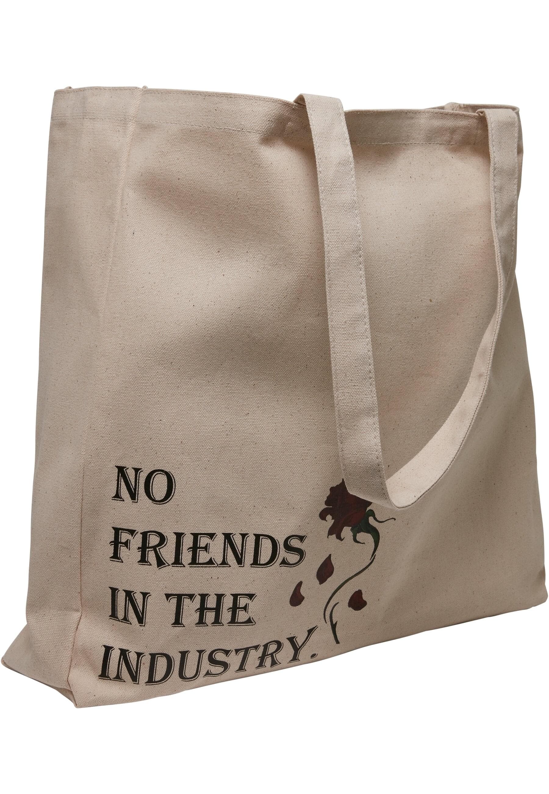 MisterTee Umhängetasche »MisterTee Unisex No Friends Oversize Canvas Tote Bag«, (1 tlg.)