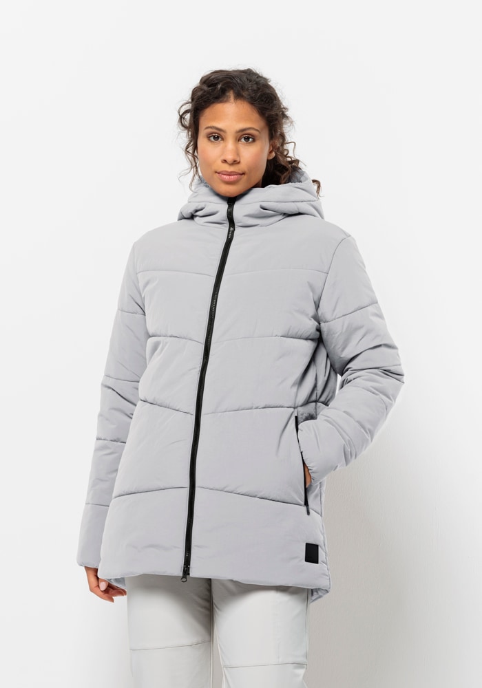 Jack Wolfskin Funktionsjacke "KAROLINGER LONG JKT W" mitKapuze günstig online kaufen