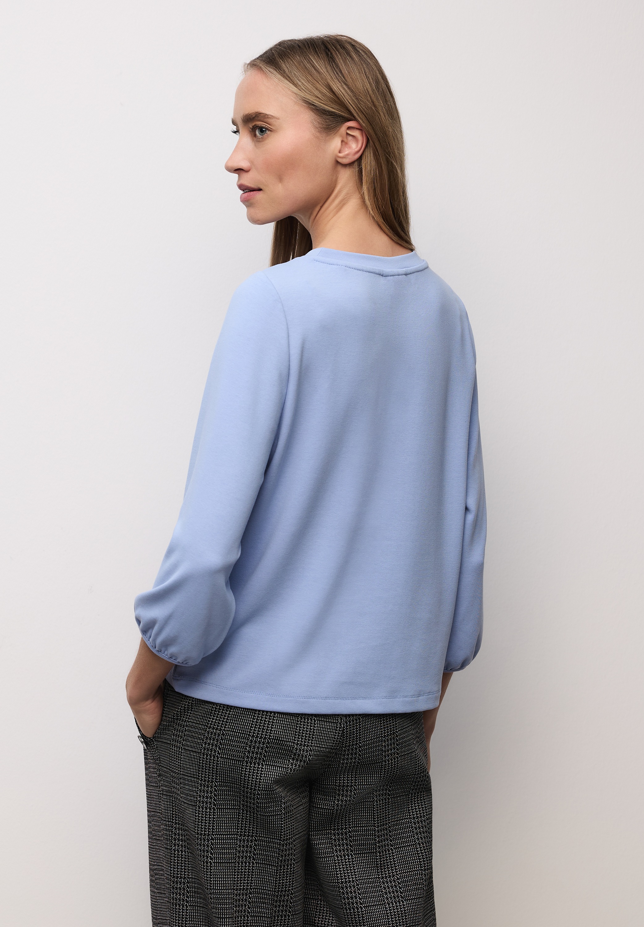 STREET ONE 3/4-Arm-Shirt mit elastischem Bündchen günstig online kaufen