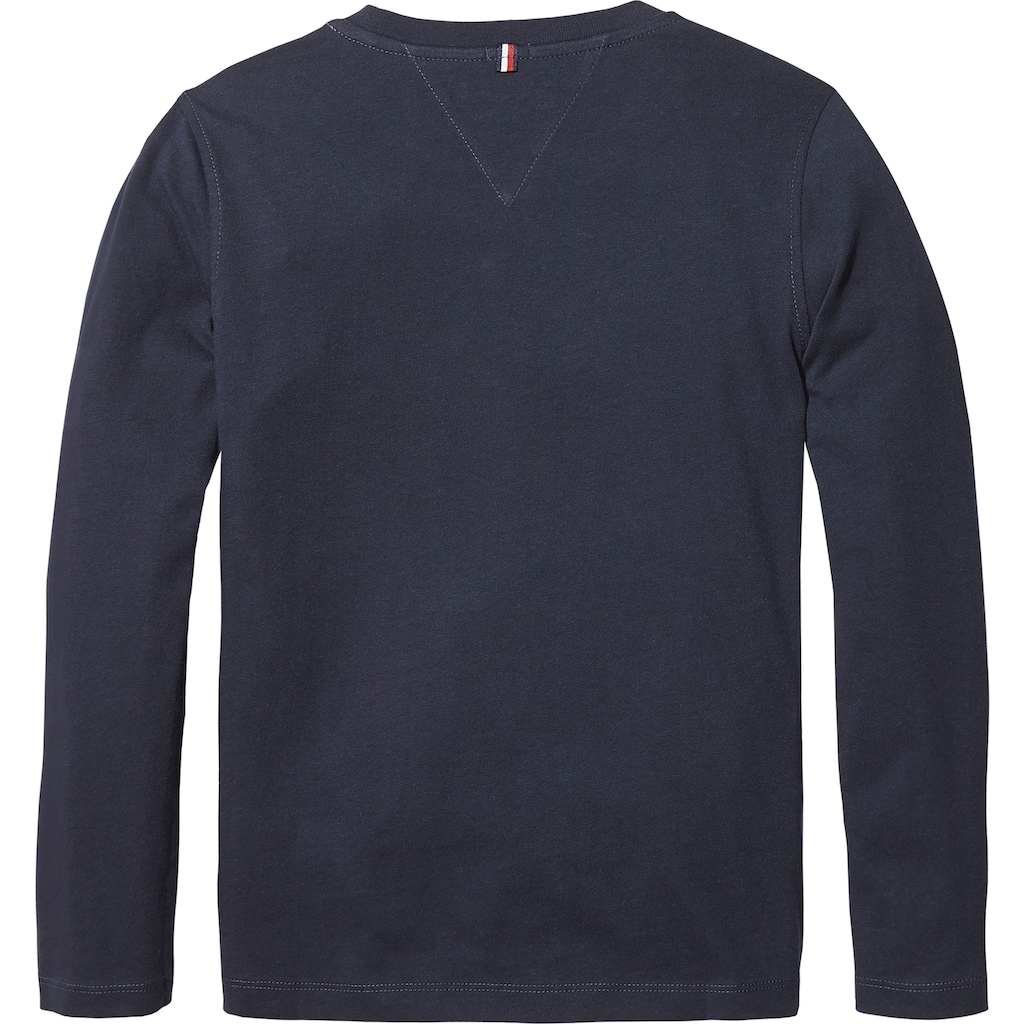 Tommy Hilfiger Langarmshirt »BOYS BASIC CN KNIT L/S«