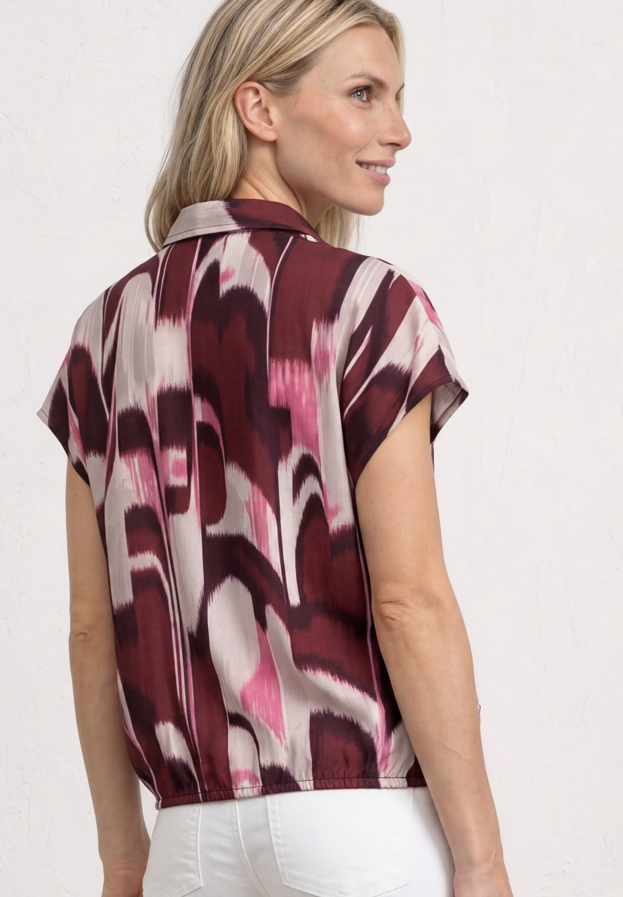 STREET ONE Hemdbluse aus softer Viskose