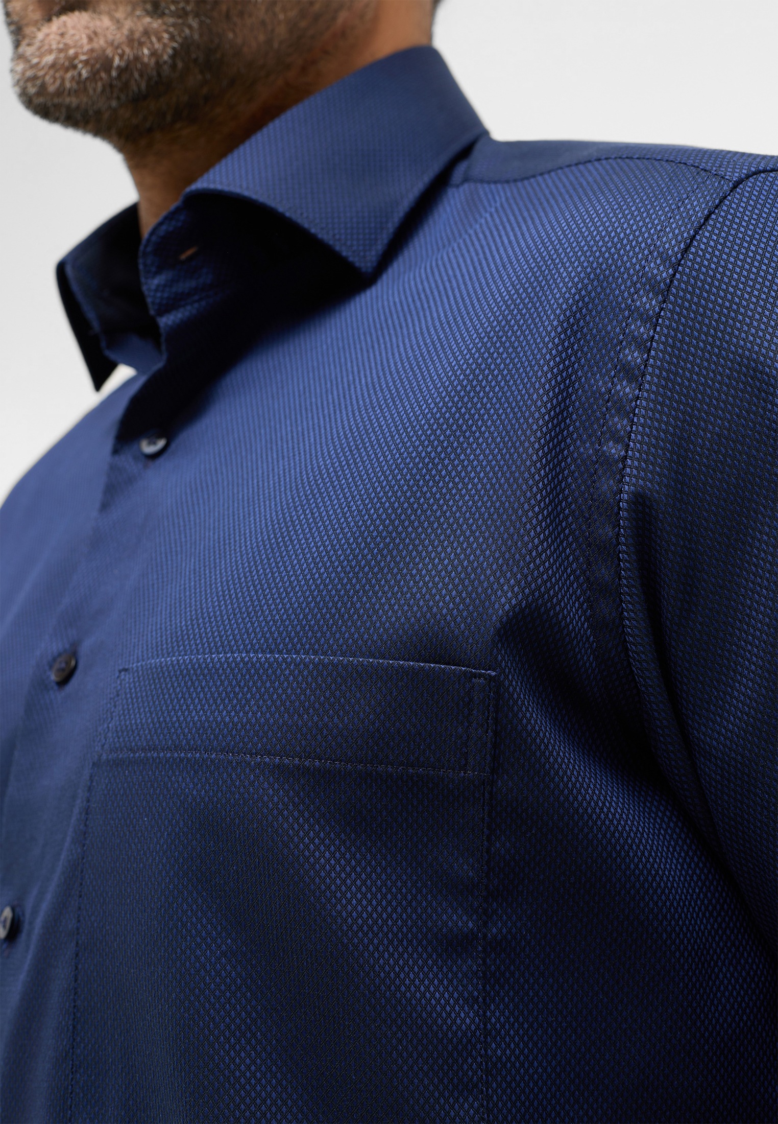 Thumbnail - Eterna Langarmhemd "COMFORT FIT" NON IRON (bügelfrei)