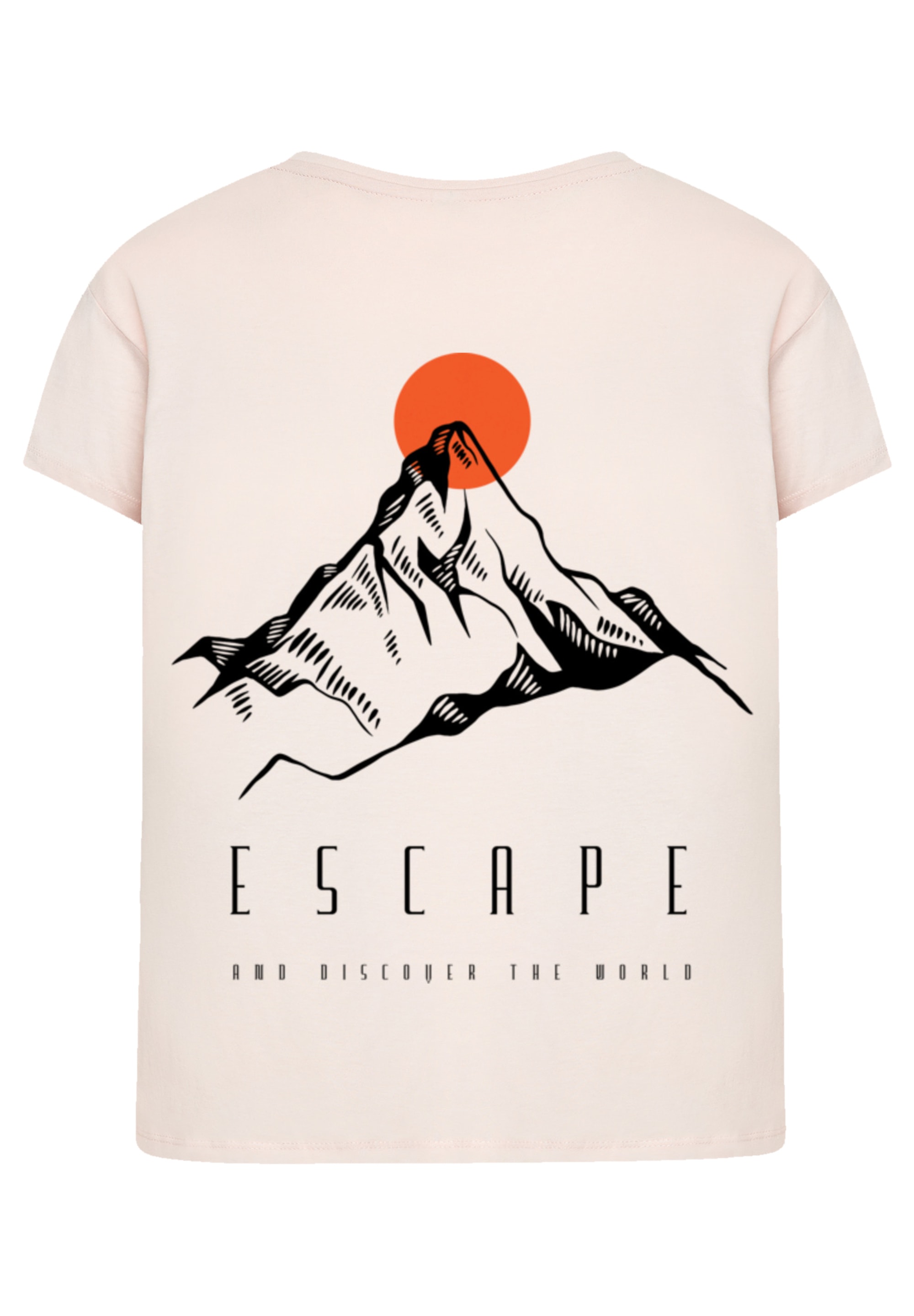 F4NT4STIC T-Shirt »Escape Discover the World Mountain«, Premium Qualität, ESCAPE Collection