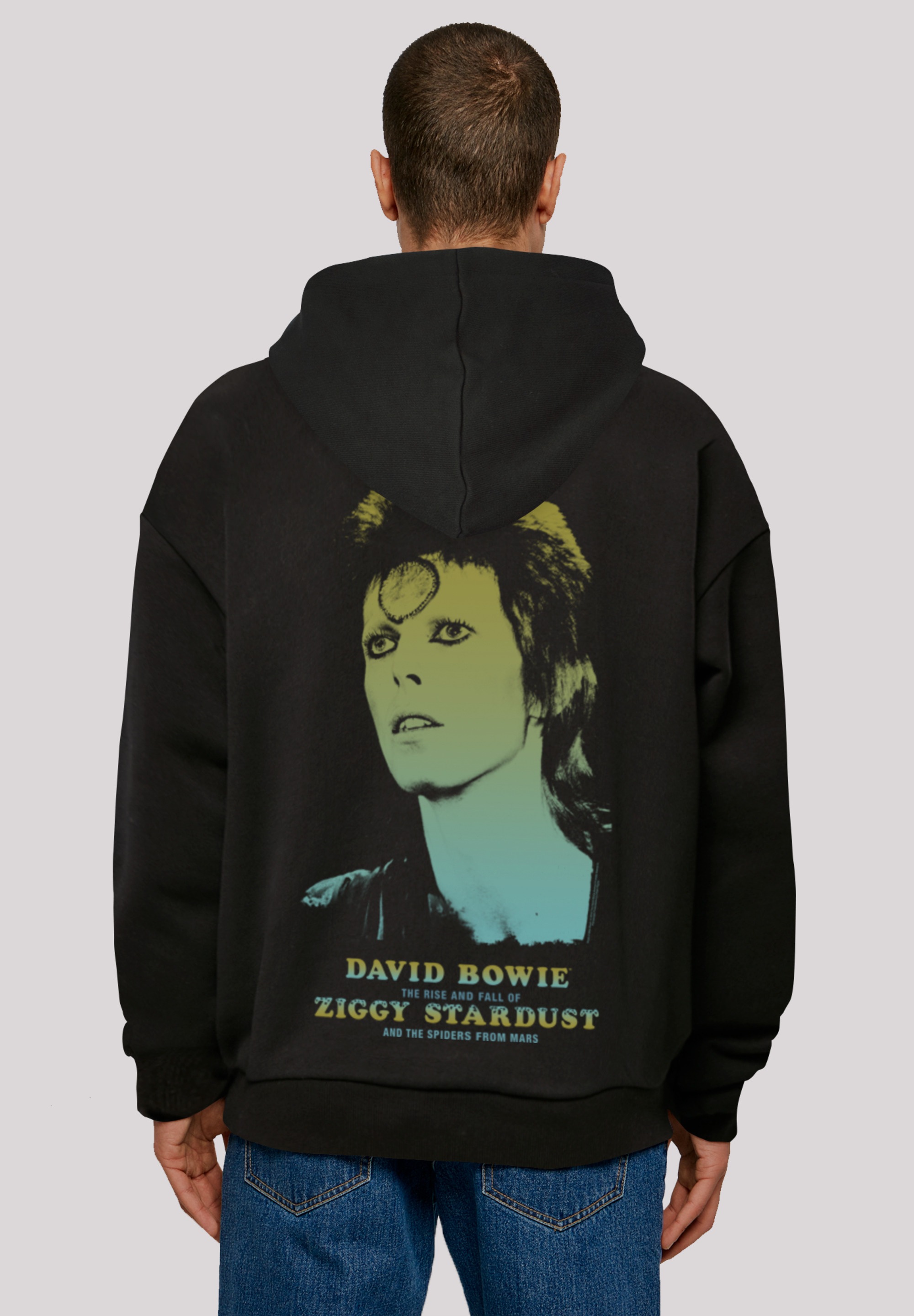 F4NT4STIC Kapuzenpullover "David Bowie Ziggy Gradient", Print