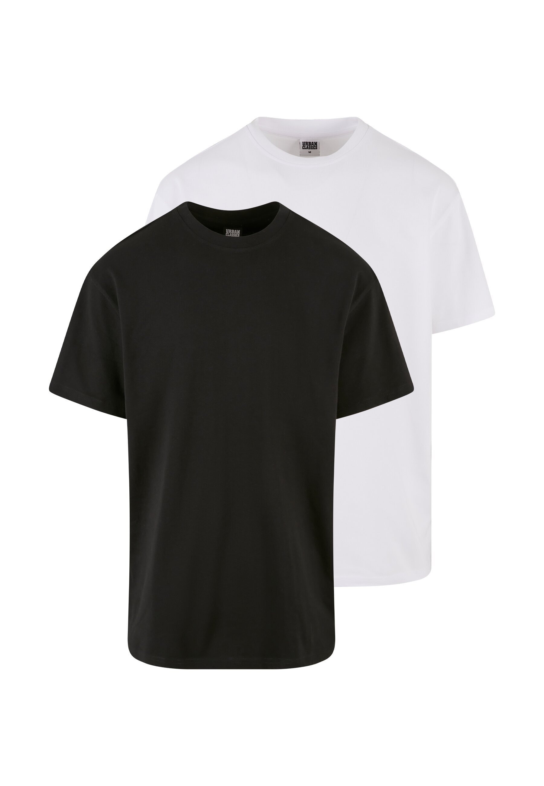 URBAN CLASSICS T-Shirt "Urban Classics Herren Heavy Oversized Tee 2-Pack" 1 Stk.