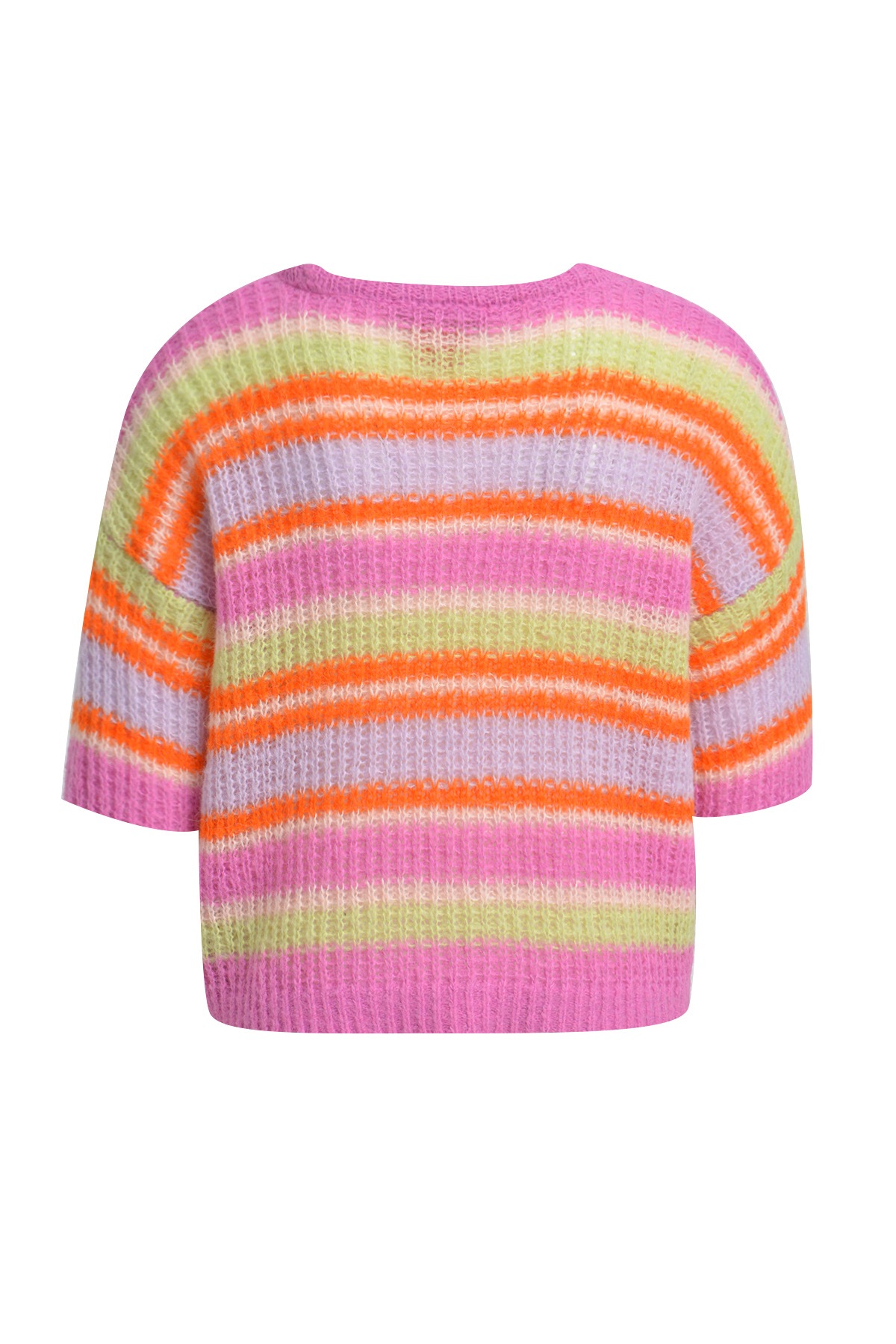 Smith & Soul Strickpullover in Halbarm-Länge, Streifendesign günstig online kaufen