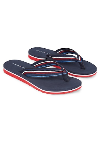 TOMMY HILFIGER Šlepetės per pirštą »TH STRIPES Beach ...