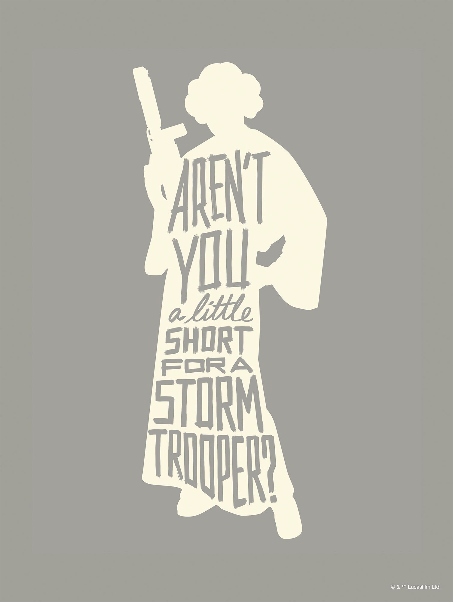 Komar Paveikslas »Star Wars Silhouette Quote...