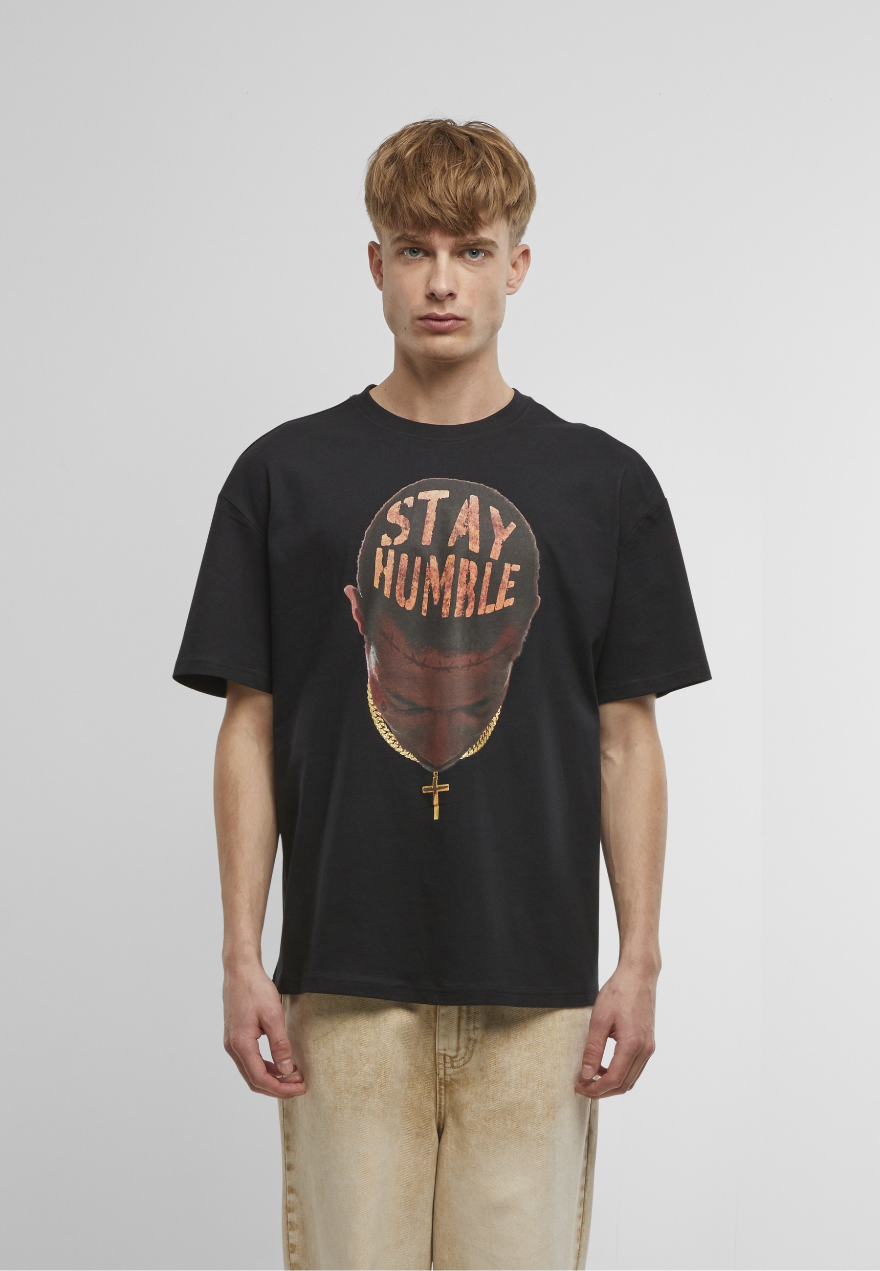 MisterTee T-Shirt »MisterTee Stay Humble Tee« 1 Stk.
