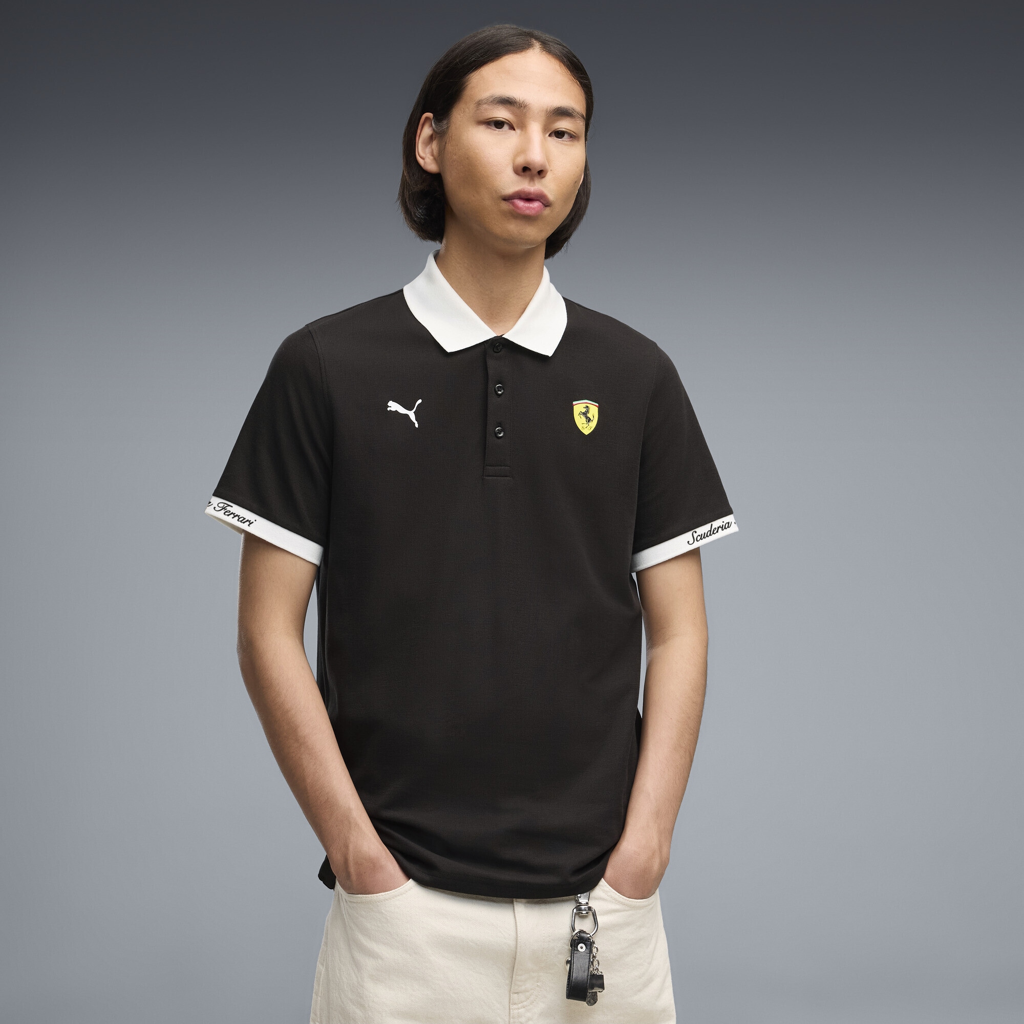 PUMA Poloshirt »Ferrari Pique Polo Herren«