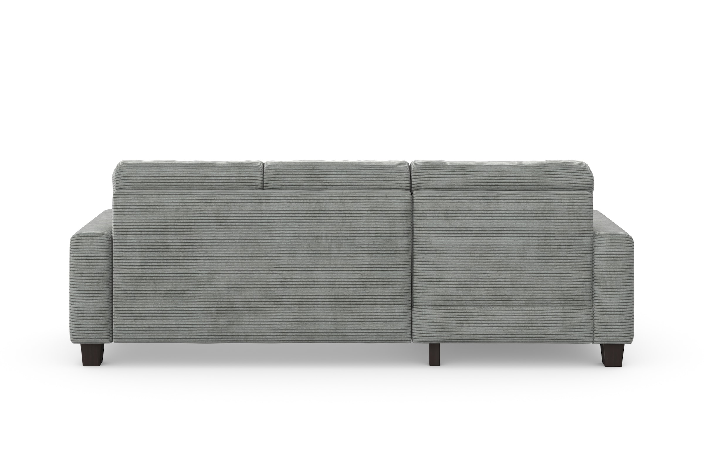 Home affaire Ecksofa »Summer L-Form«, mit Recamiere, mit oder ohne Bettfunktion und Bettkasten, Cord-Bezug