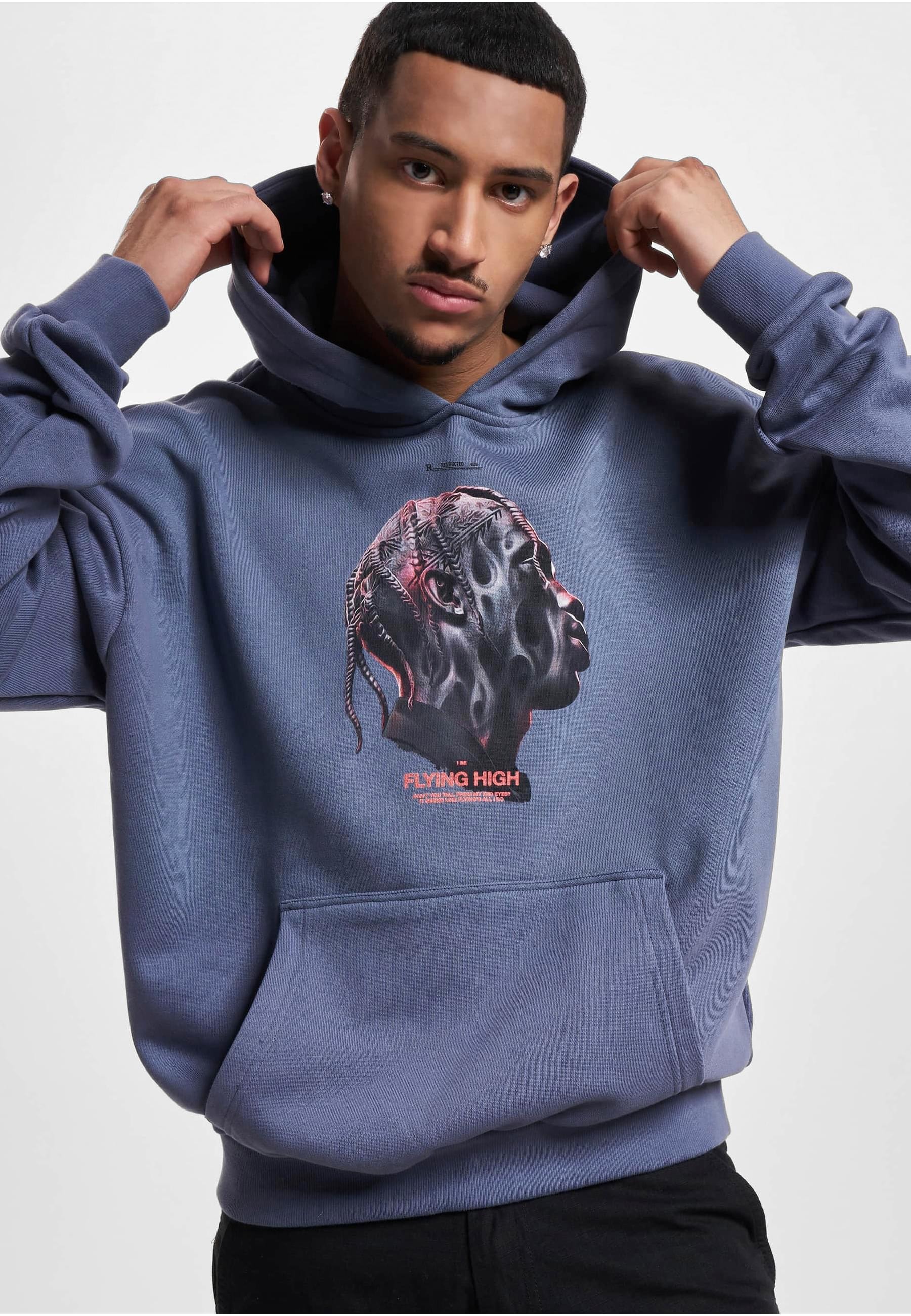 Upscale by Mister Tee Kapuzensweatshirt »Upscale by Mister Tee Herren Flying High Heavy Oversize Hoodie«, (1 tlg.)
