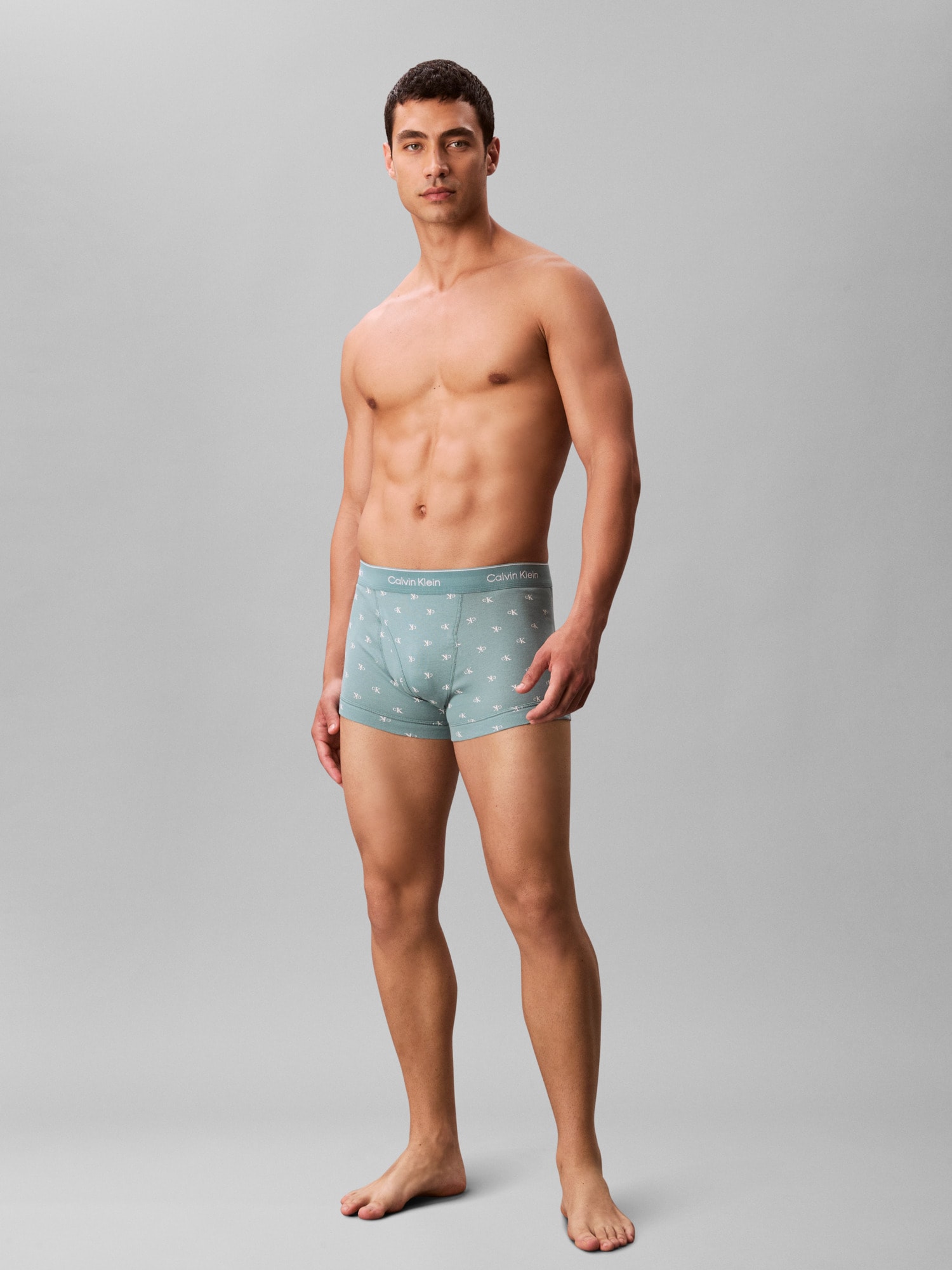 Calvin Klein Underwear Trunk »TRUNK 3PK«, (Packung, 3er-Pack), mit Logo-Elastikbund